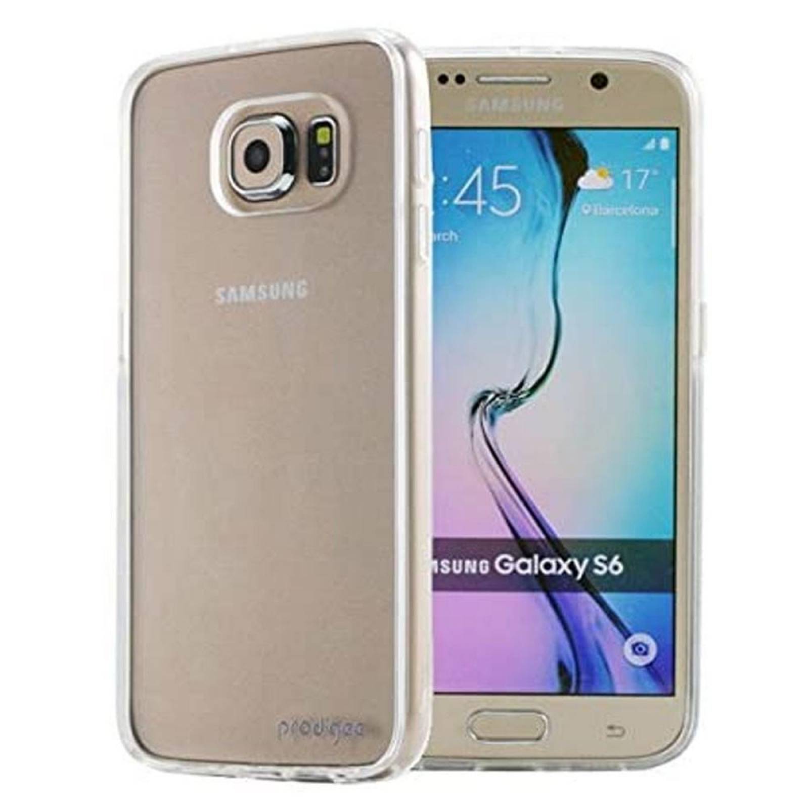 Funda PRODIGEE Scene para Samsung S6 Edge Transparente 