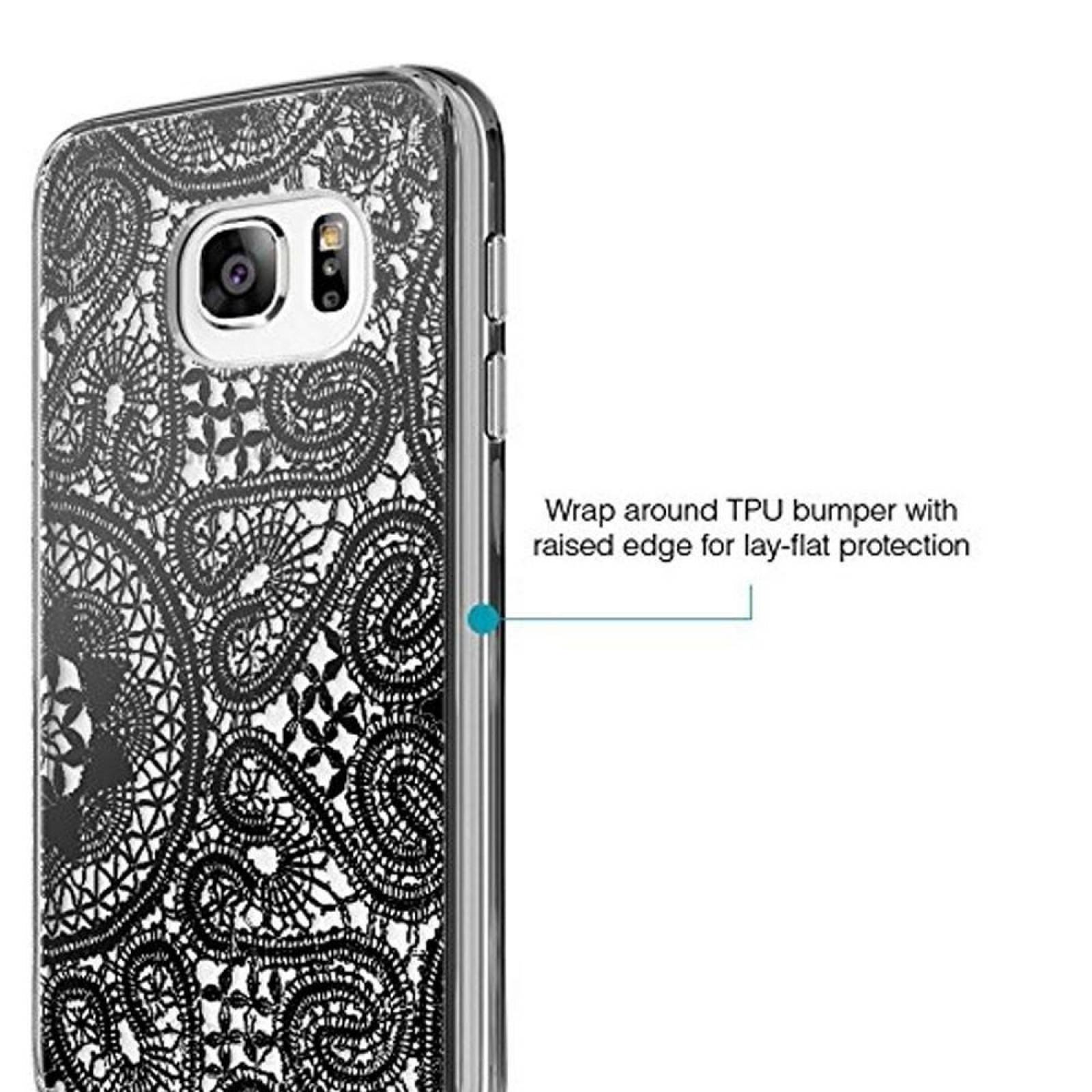 Funda PRODIGEE Lace para Samsung S7 EDGE Negra 