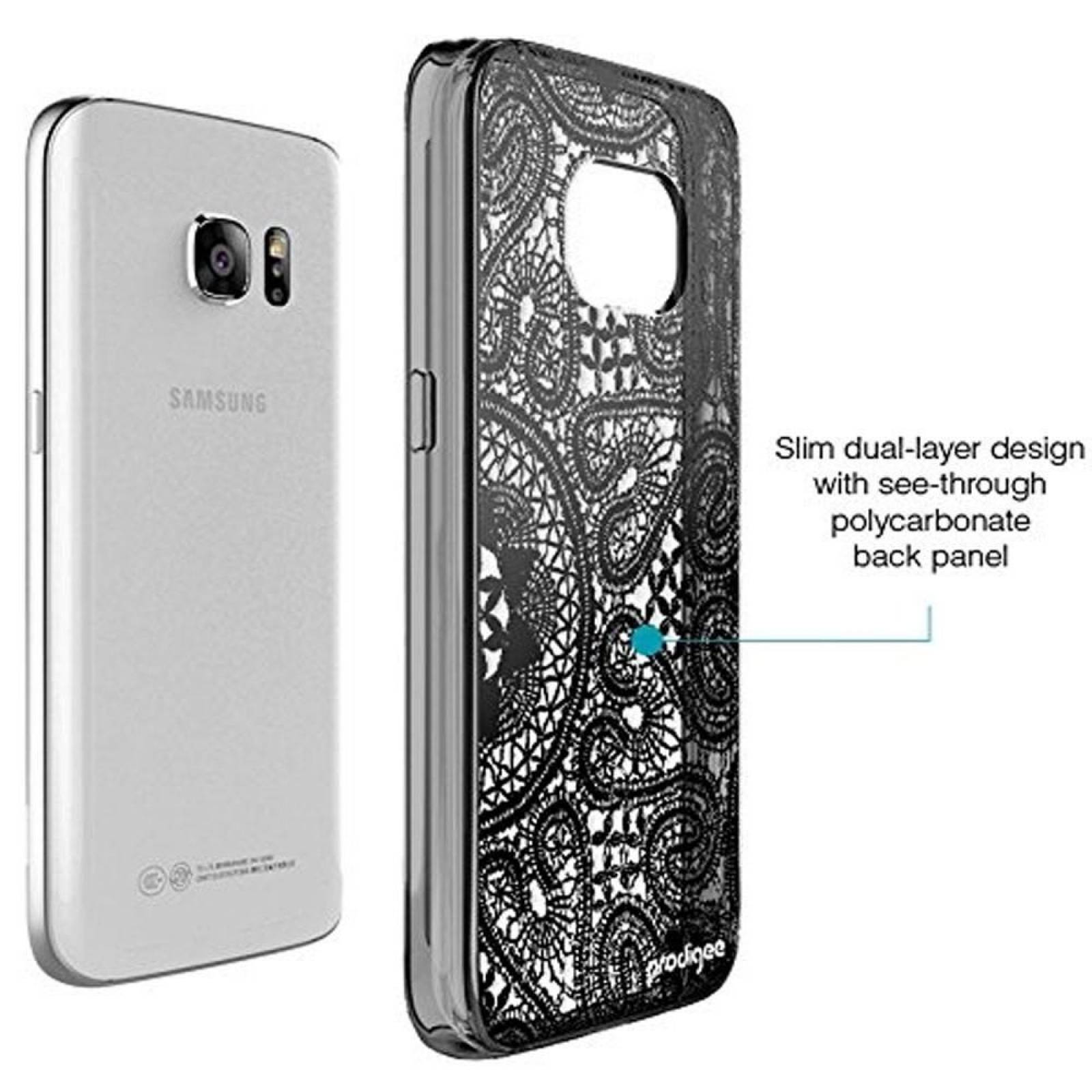 Funda PRODIGEE Lace para Samsung S7 EDGE Negra 