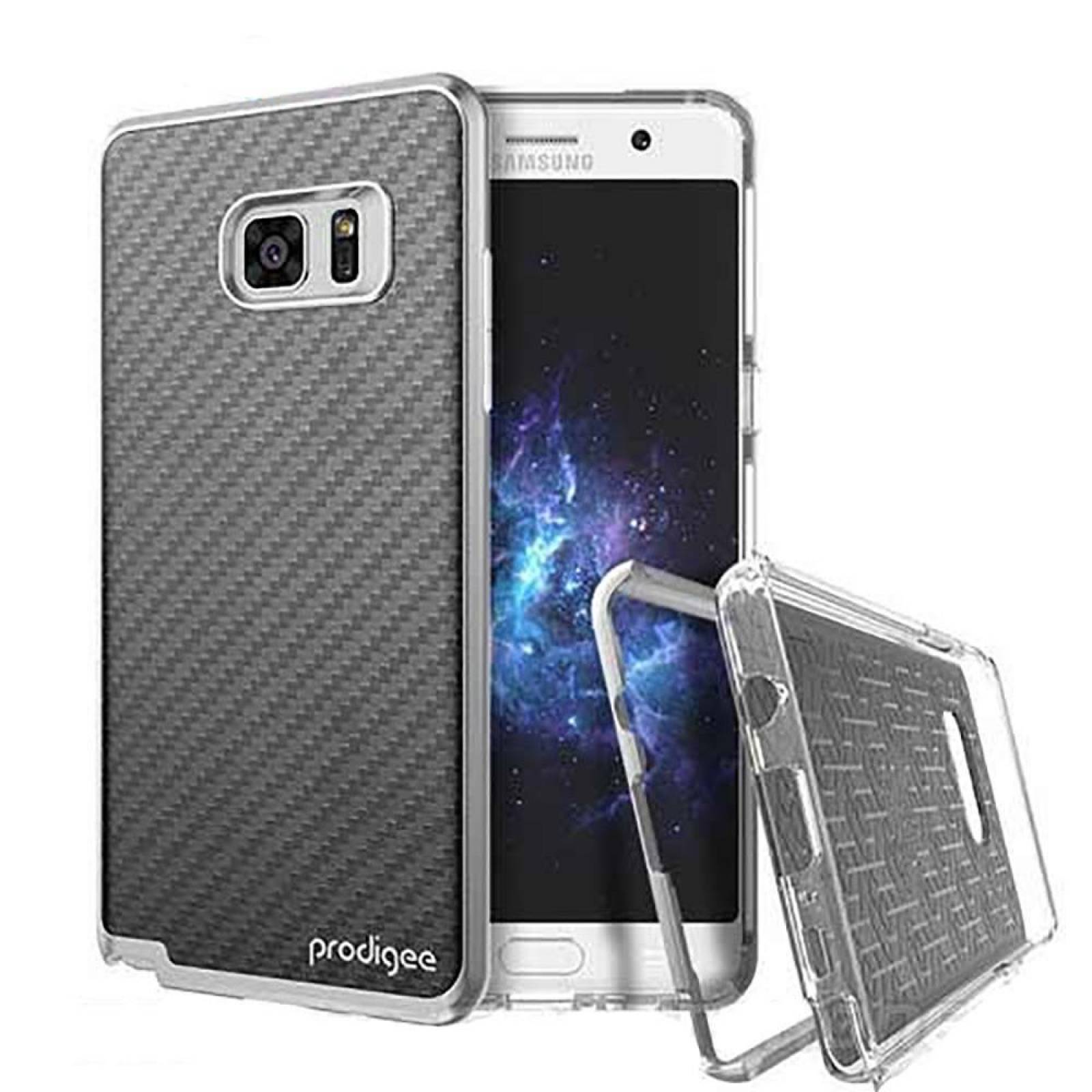 Funda PRODIGEE Trim para Samsung Note 7 Negro Carbon 