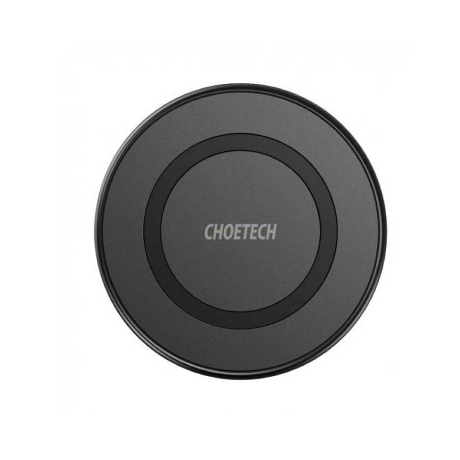 Base Cargador CHOETECH rapido inalambrico Qi 10W Negra 