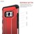 . Funda ITSKINS Octane para Samsung S8 PLUS Rojo Translucido 