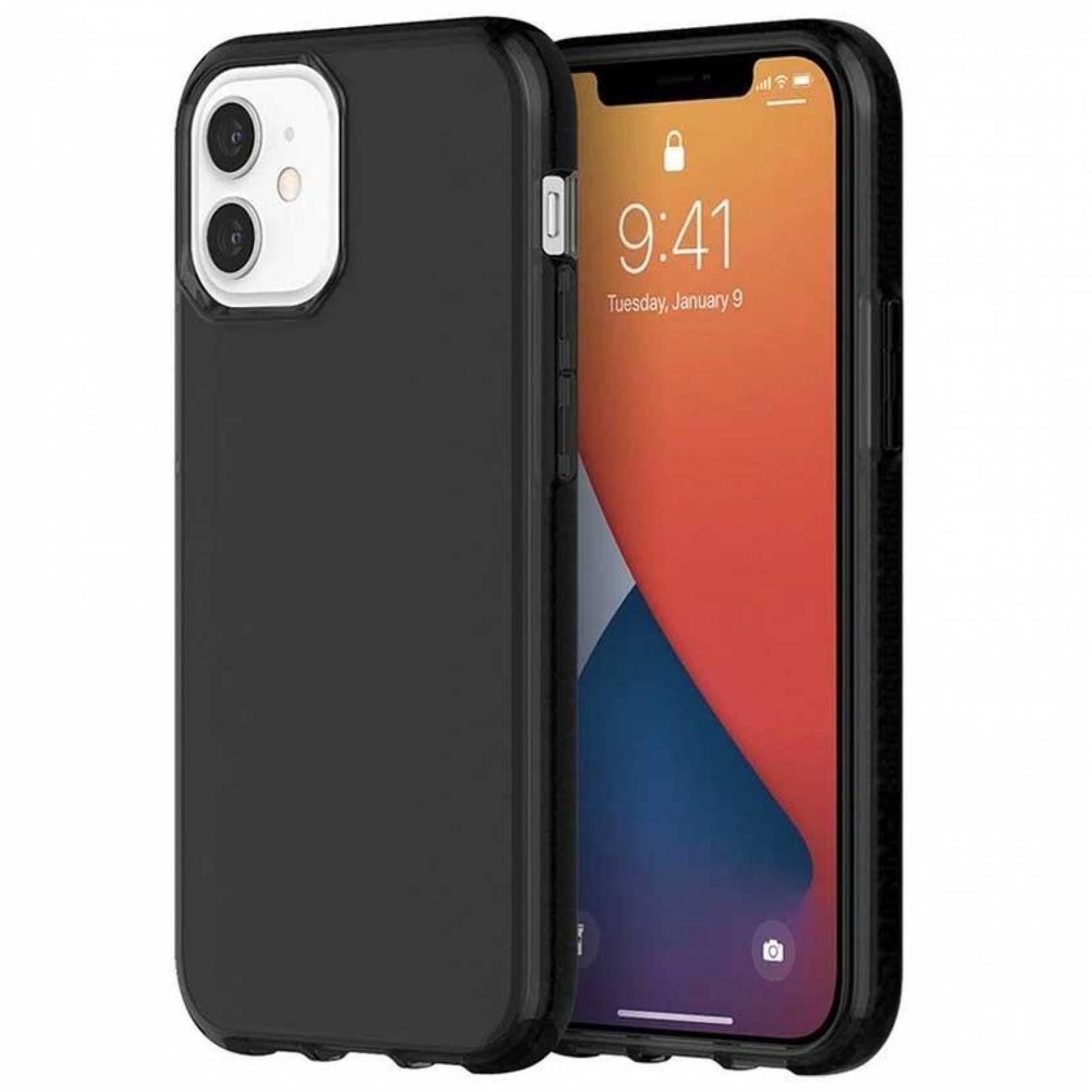 Funda GRIFFIN Survivor para iPhone 12 MINI Negra 