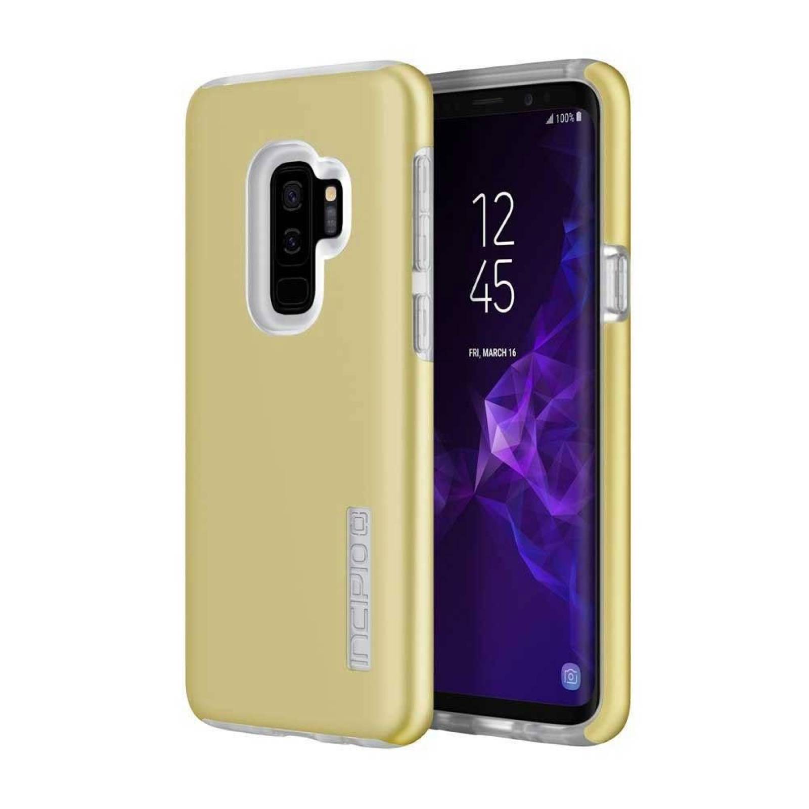 Funda INCIPIO DualPro para Samsung S9 PLUS Dorado