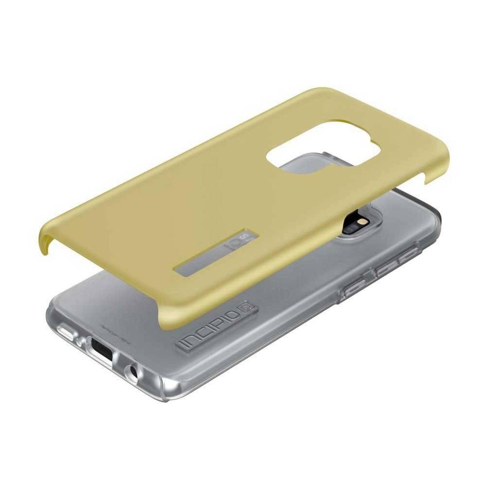 Funda INCIPIO DualPro para Samsung S9 PLUS Dorado