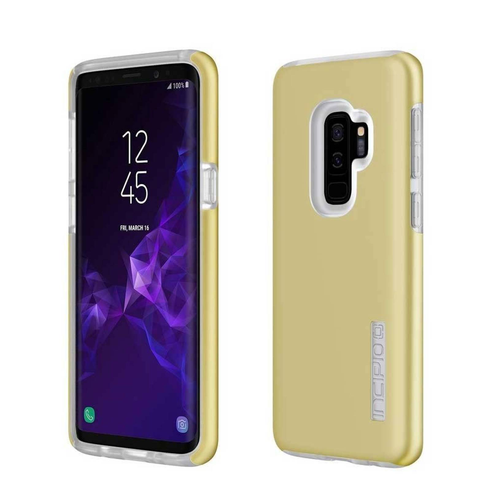 Funda INCIPIO DualPro para Samsung S9 PLUS Dorado