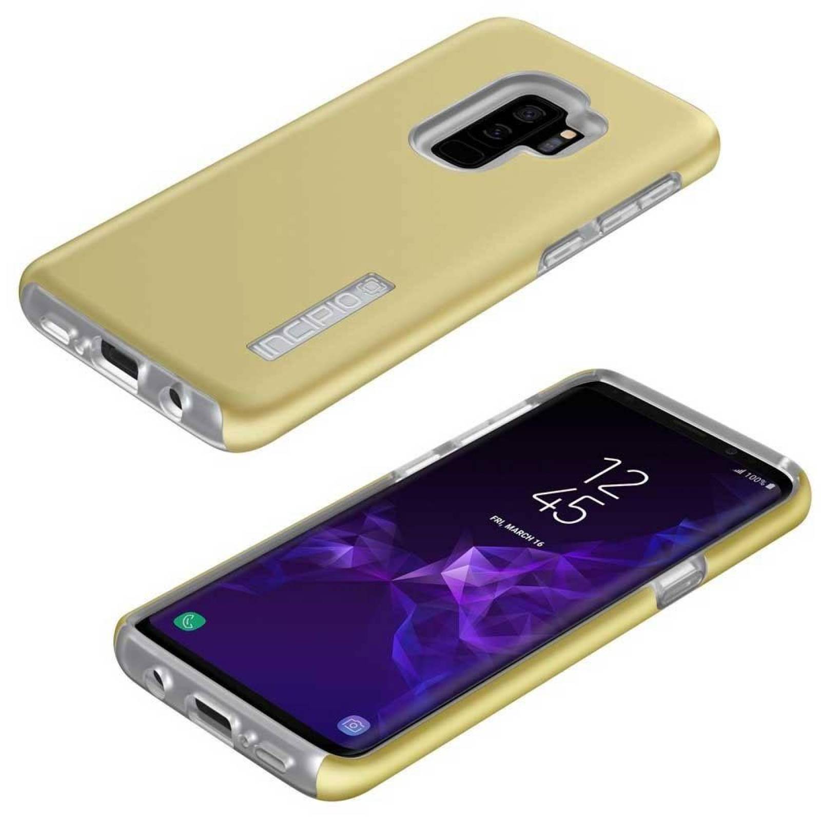 Funda INCIPIO DualPro para Samsung S9 PLUS Dorado