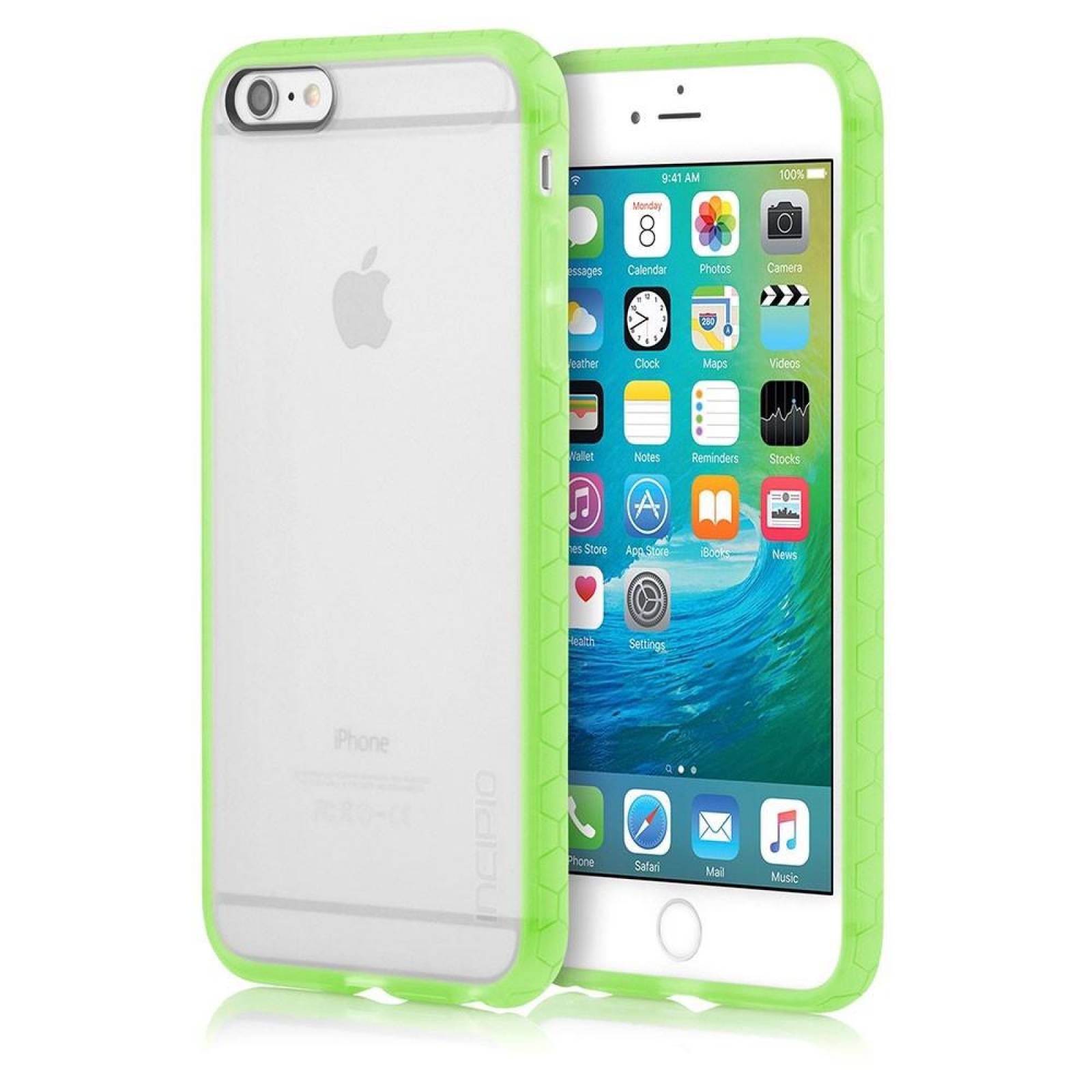 Funda INCIPIO Octane para iPhone 6 PLUS Trans Verde 