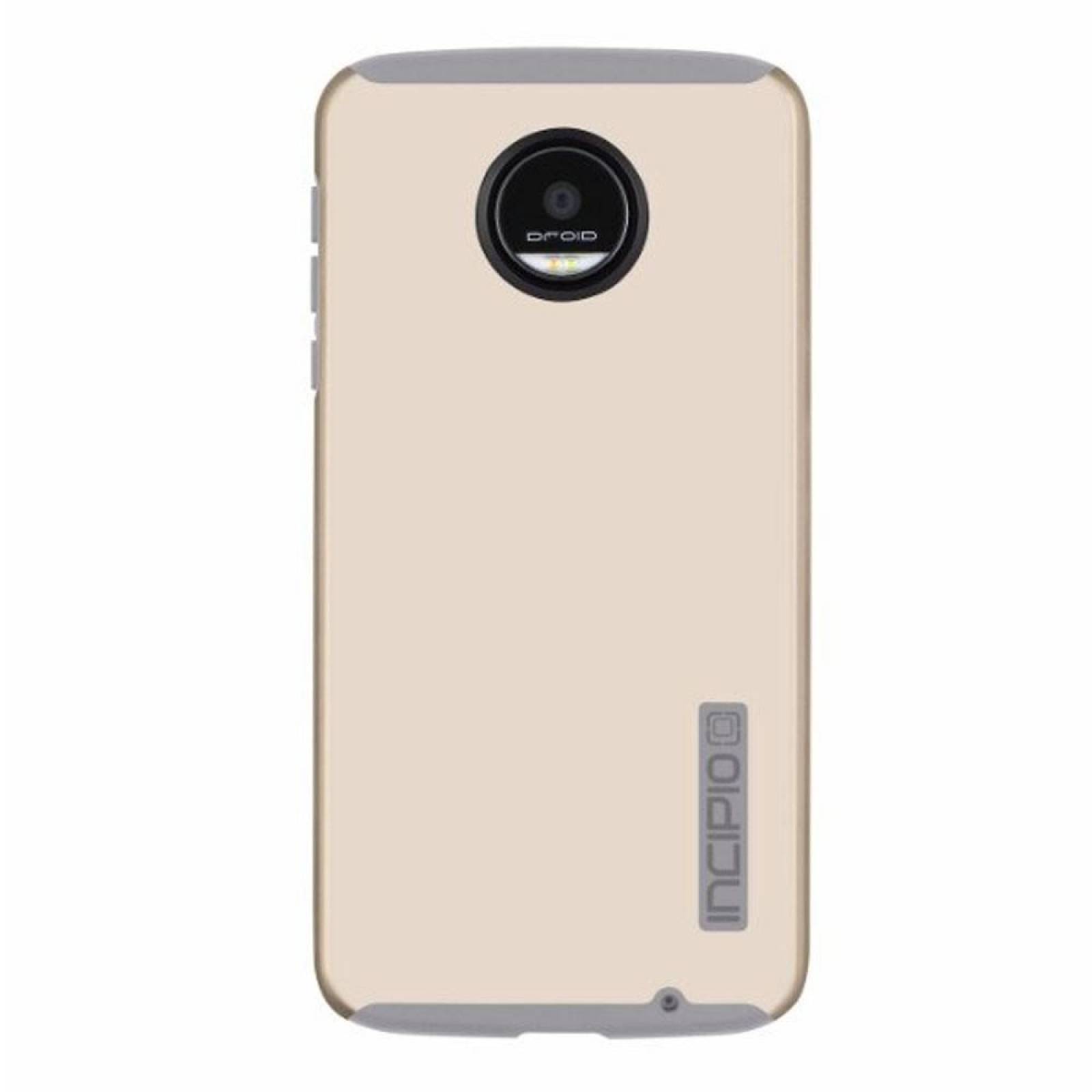Funda Incipio Dualpro para MOTO Z Droid  Champagne 