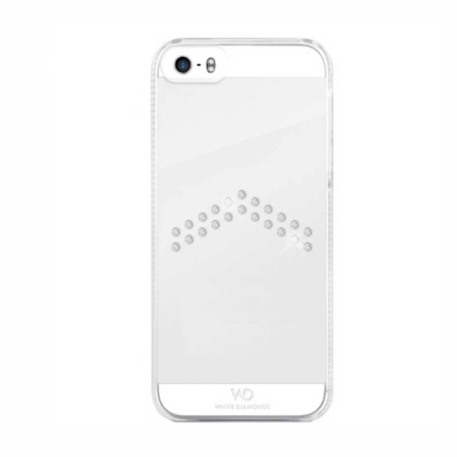 . Funda WHITE DIAMONDS Arrow para iPhone SE 2016 iPhone 5s y 5 Transparente 