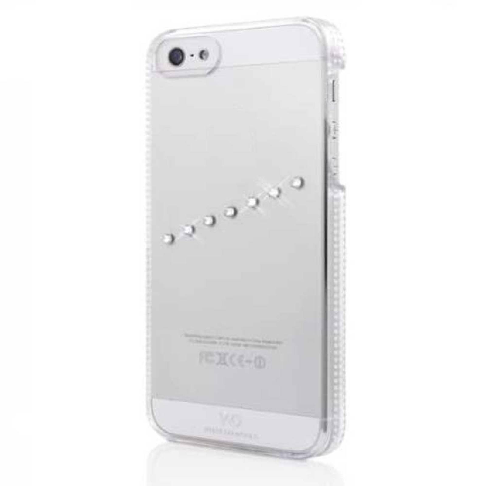 . Funda WHITE DIAMONDS Sash Ice para iPhone SE 2016 iPhone 5s y 5 Transparente 