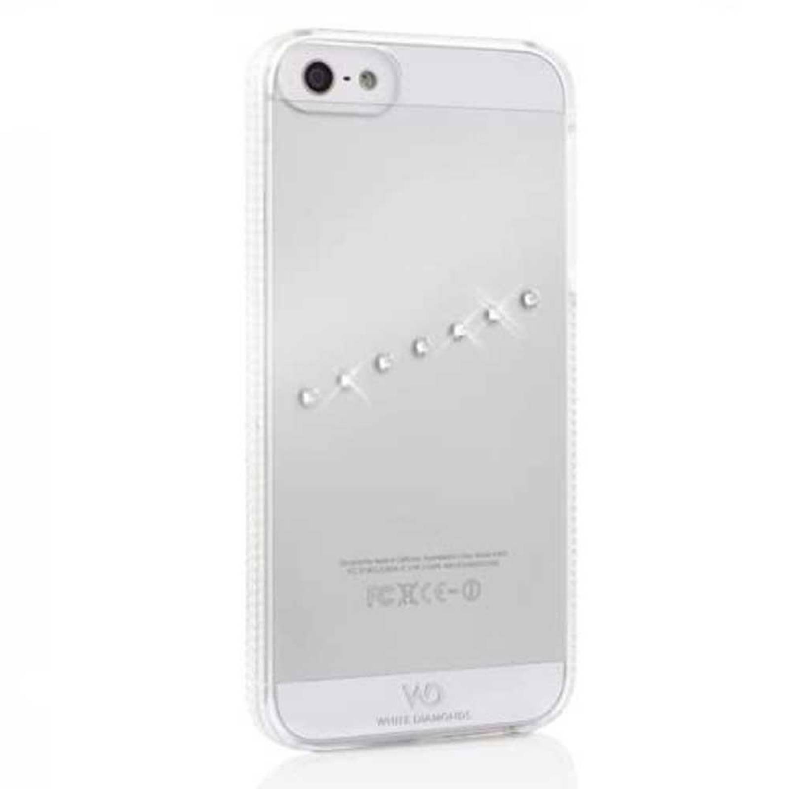 . Funda WHITE DIAMONDS Sash Ice para iPhone SE 2016 iPhone 5s y 5 Transparente 