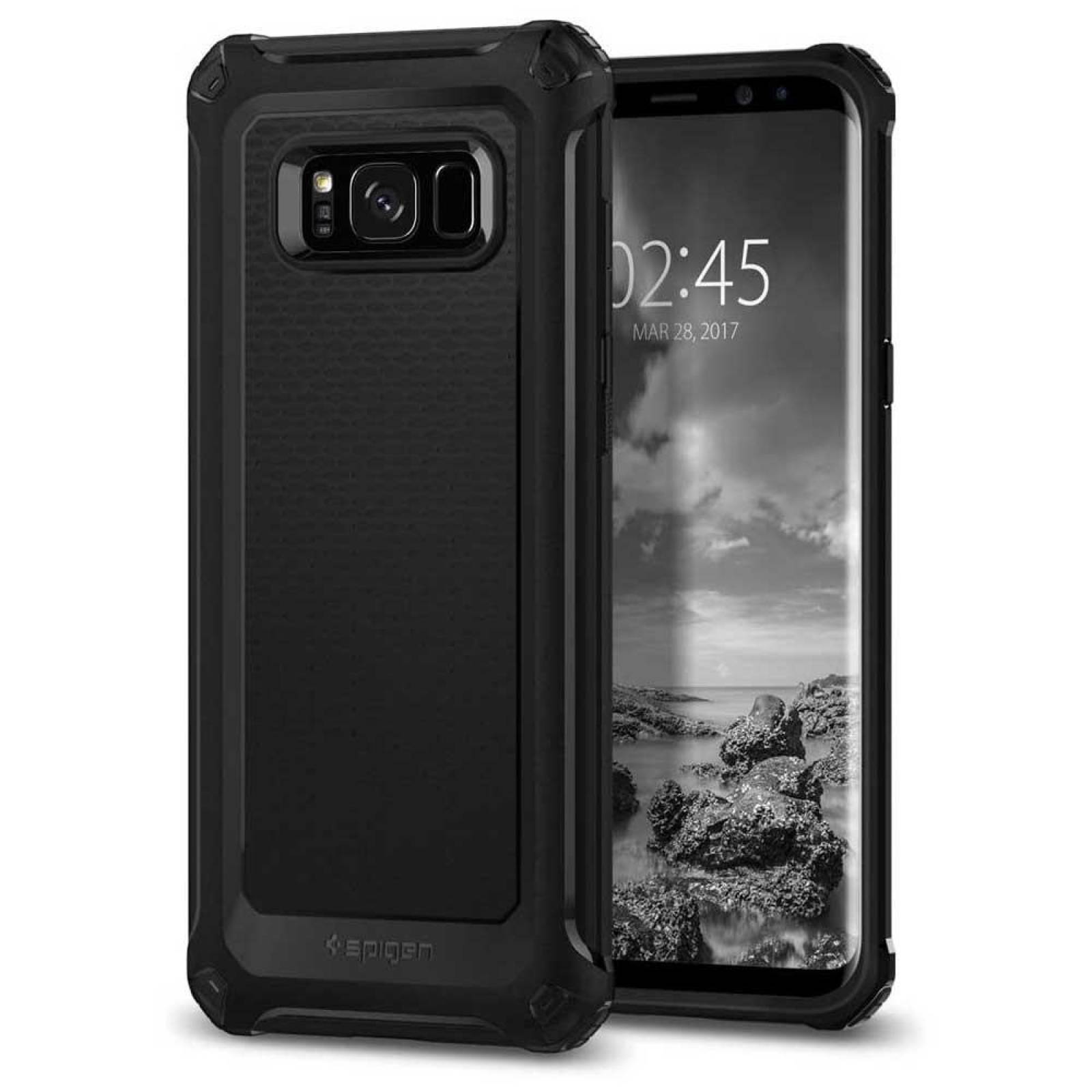 . Funda SPIGEN para Samsung S8 Rugged Armor Extra Negra 