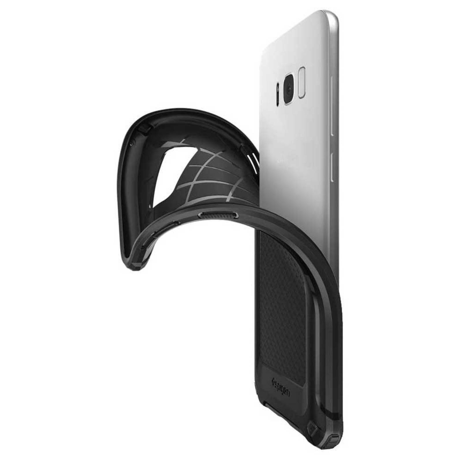 . Funda SPIGEN para Samsung S8 Rugged Armor Extra Negra 