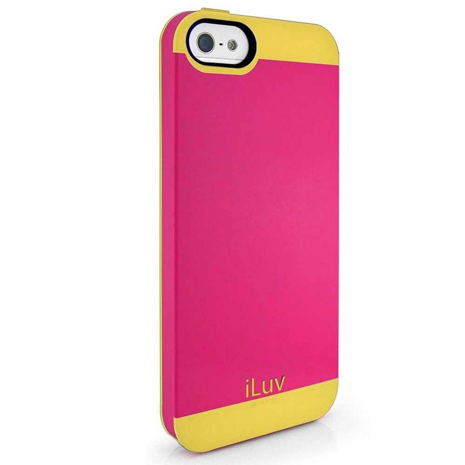 Funda ILUV FlightFit Rosa para iPhone SE 2016 iPhone 5s y 5 