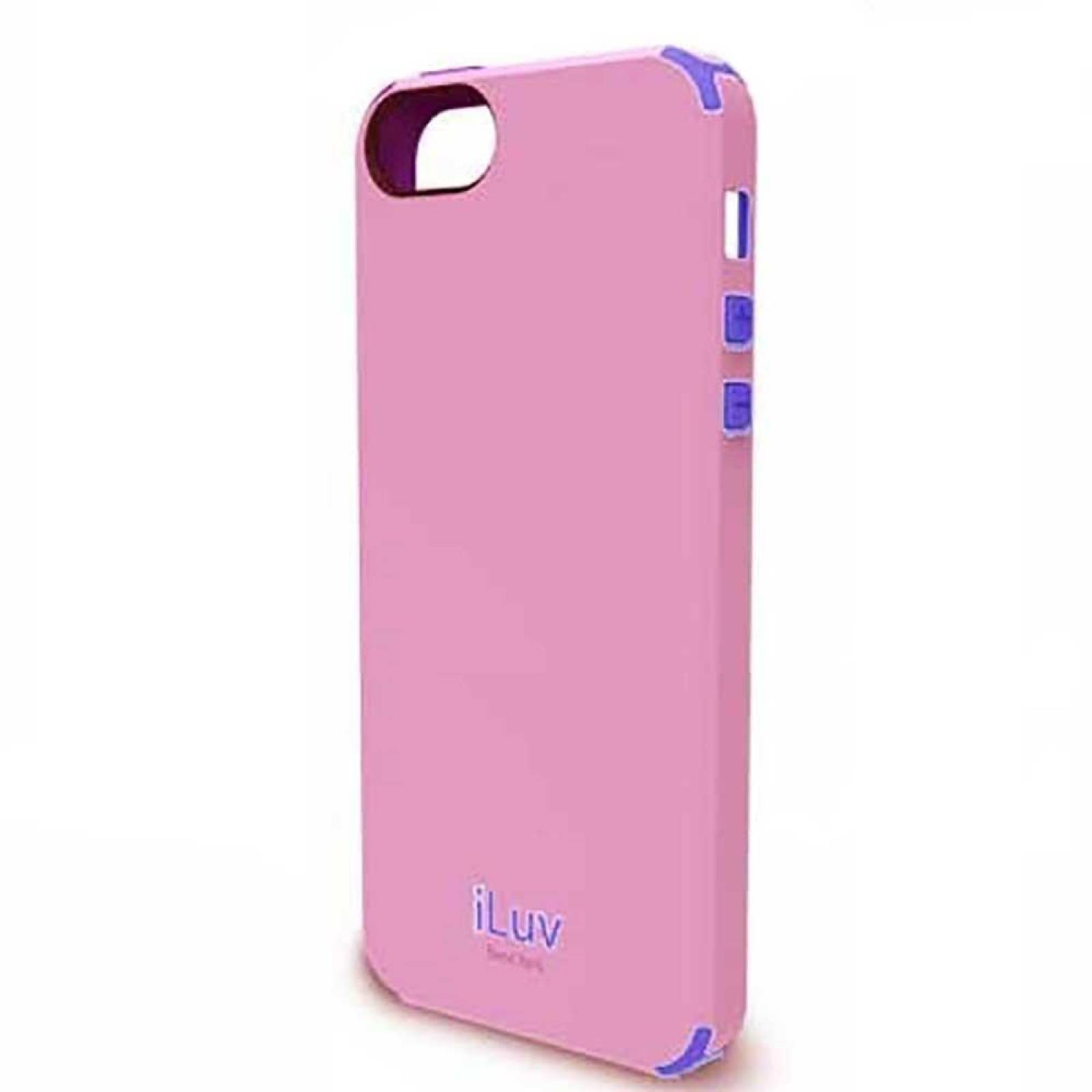 Funda ILUV Regatta para iPhone SE 2016 iPhone 5s y 5 Rosa 