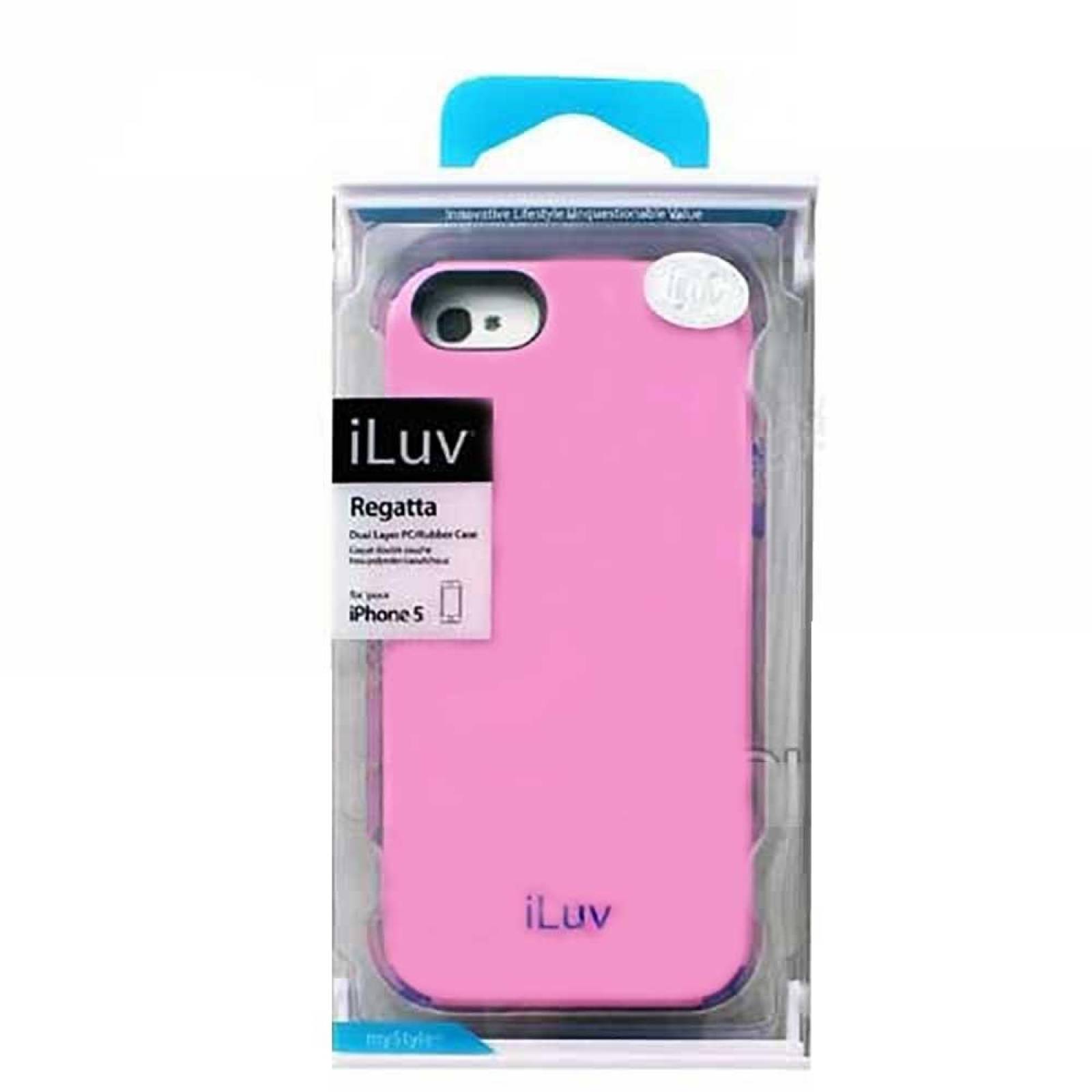 Funda ILUV Regatta para iPhone SE 2016 iPhone 5s y 5 Rosa 
