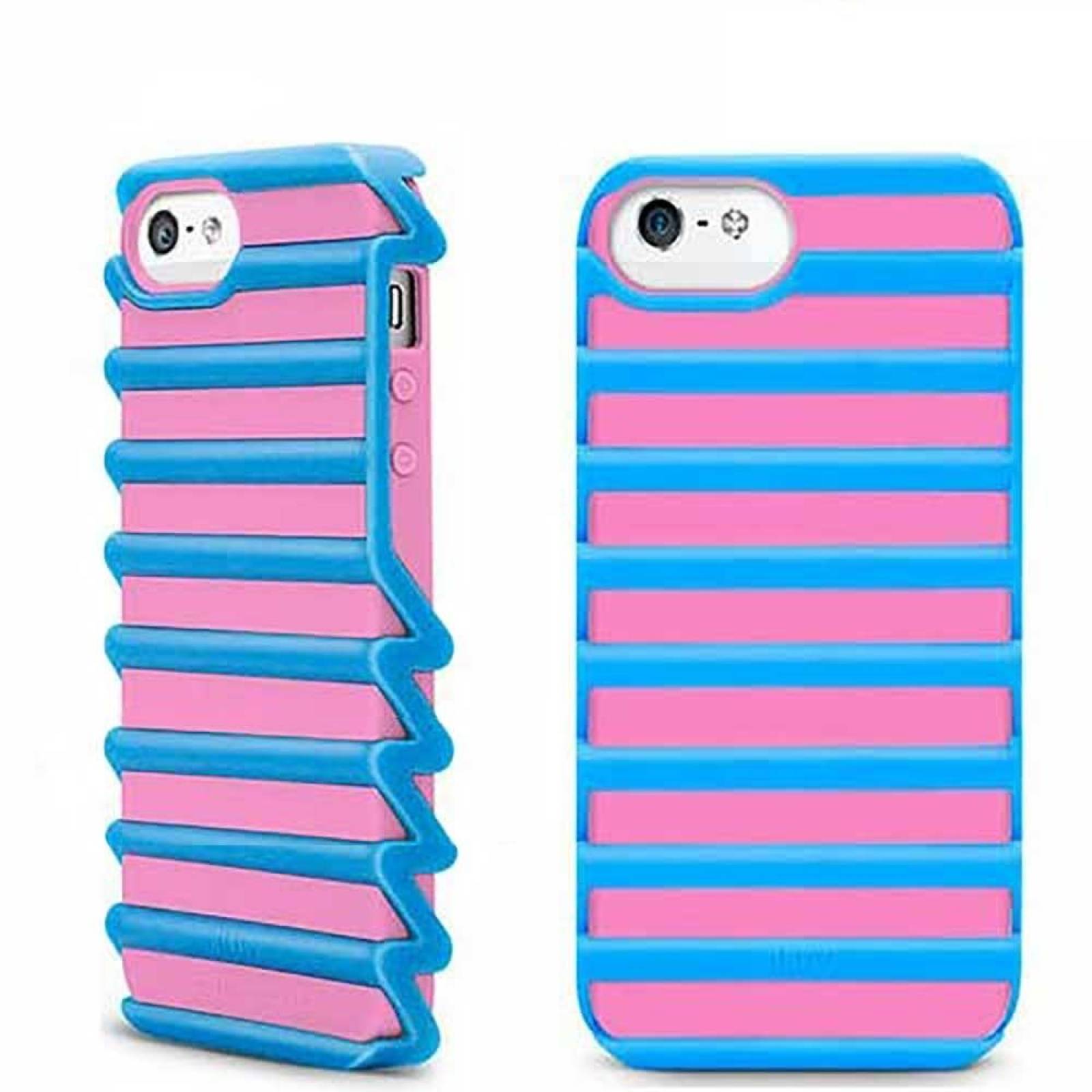 Funda ILUV Pulse para iPhone SE 2016 iPhone 5s y 5 Rosa Azul 