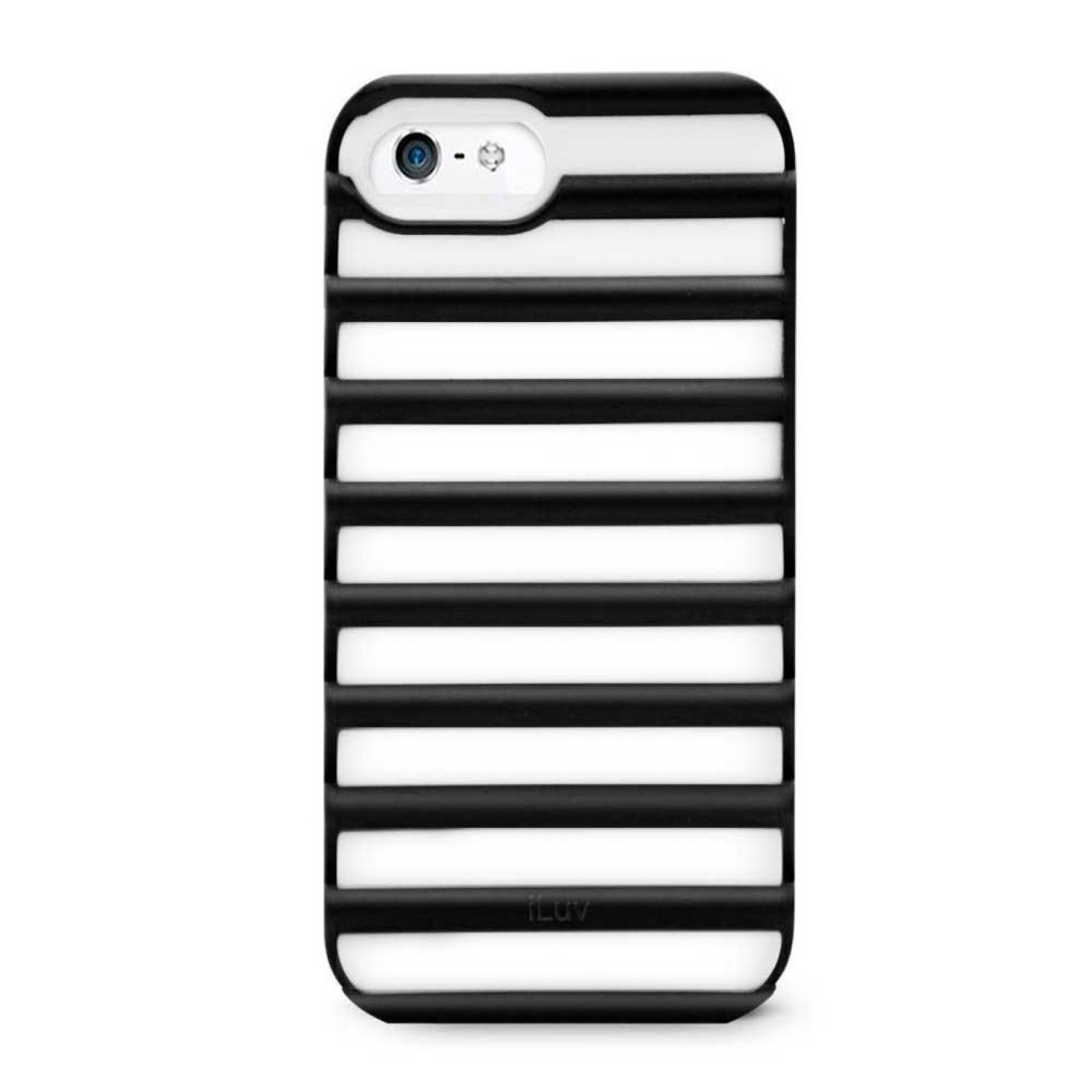 Funda ILUV Pulse para iPhone SE 2016 iPhone 5s y 5 Blanco Negro 