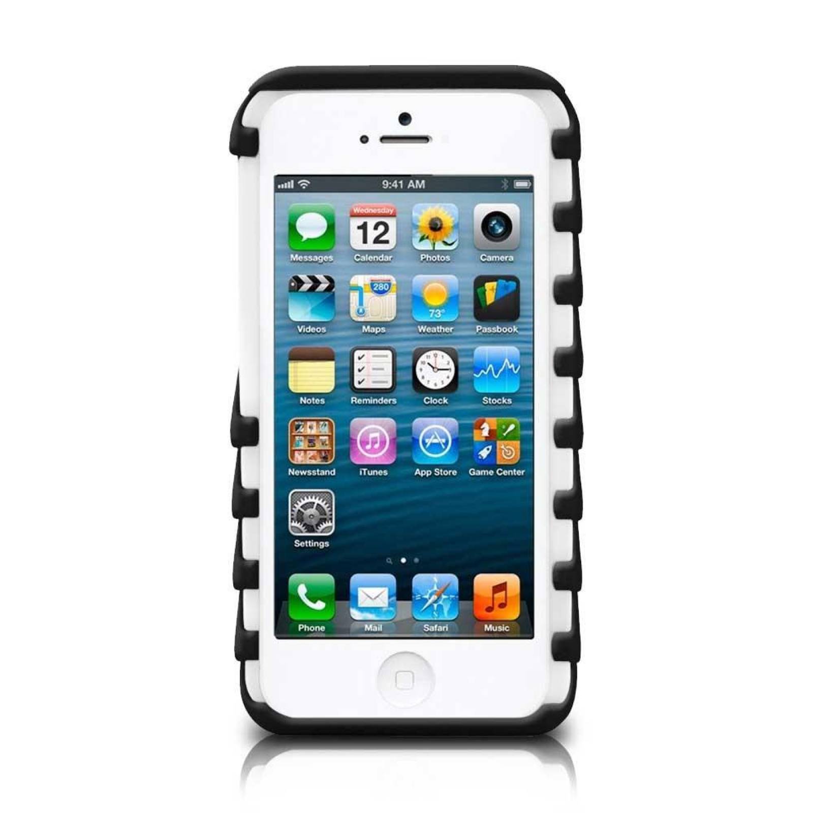 Funda ILUV Pulse para iPhone SE 2016 iPhone 5s y 5 Blanco Negro 