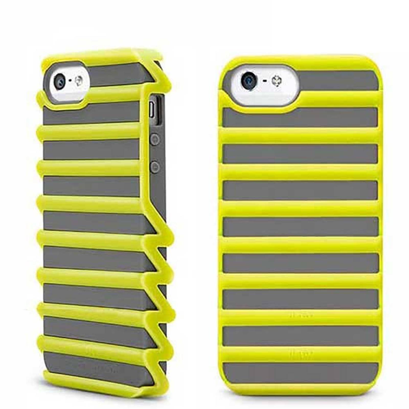 Funda ILUV Pulse para iPhone SE 2016 iPhone 5s y 5 Amarillo Gris 