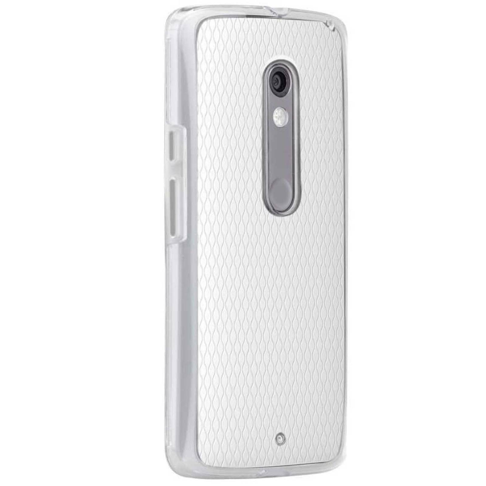 . Funda CASE MATE Naked Tough para Moto X Play Transparente