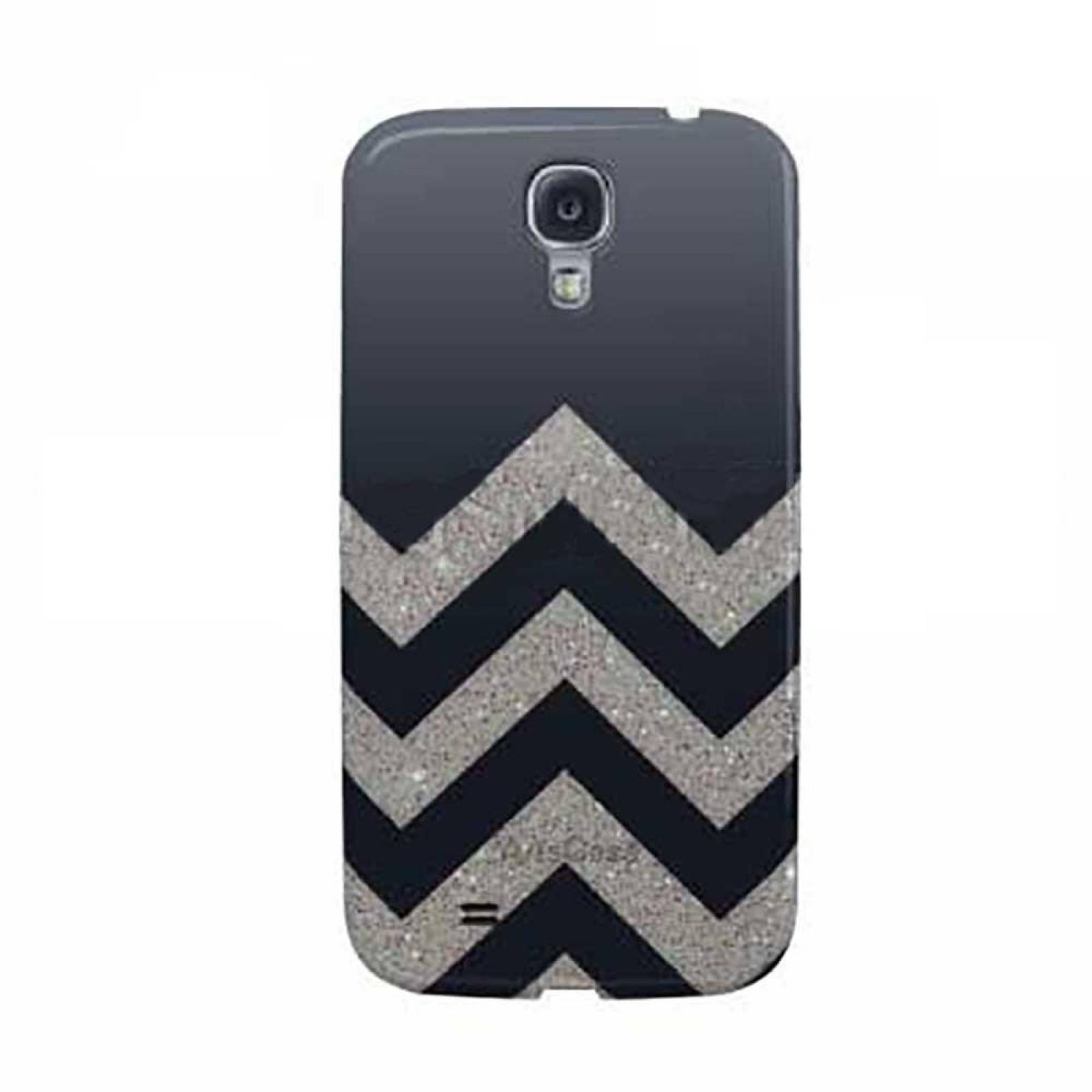 . Funda ARTSCASE SlimFit para Samsung S4 MINI Chevron Gris 