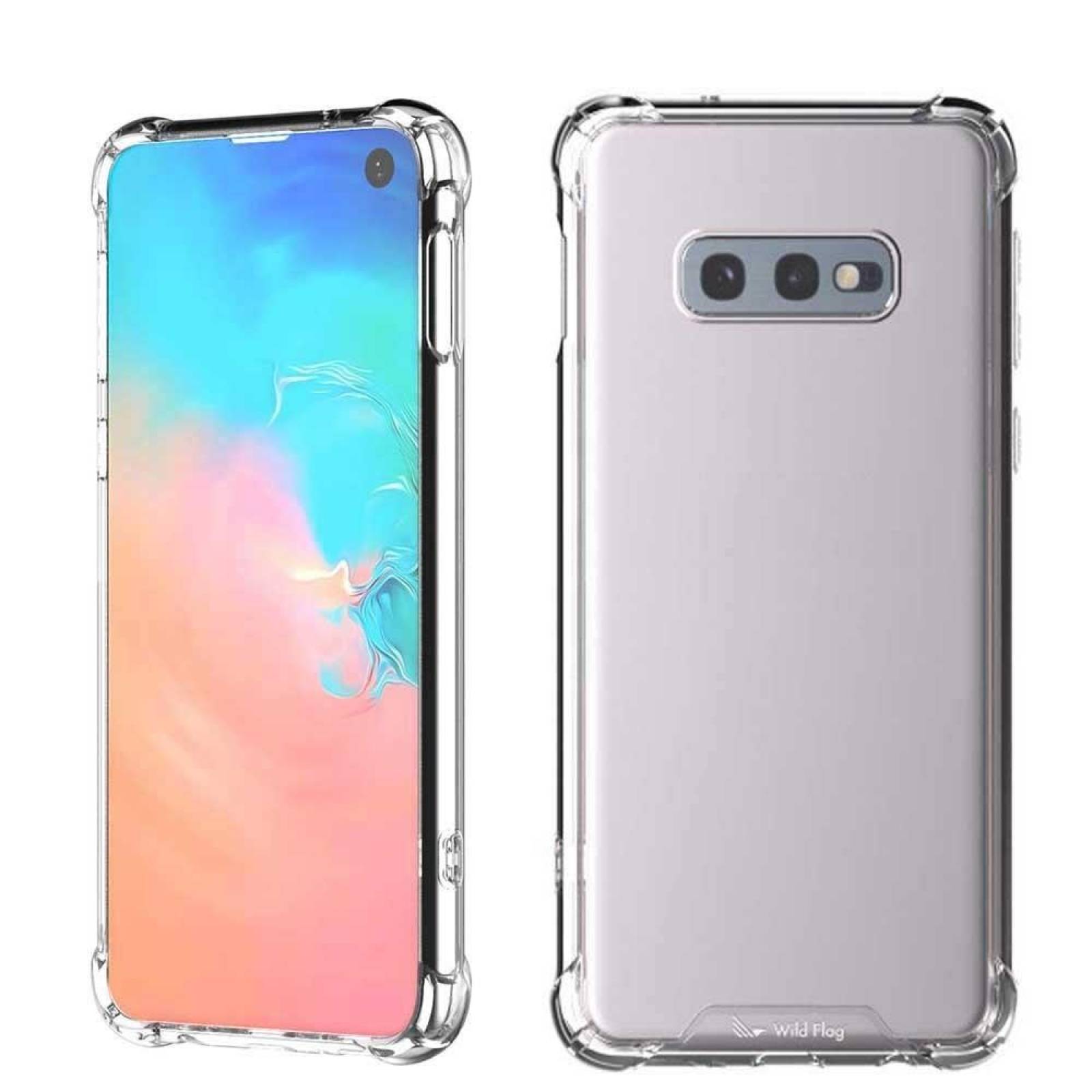 Funda WILD FLAG Fusion para Samsung S10e Transparente 