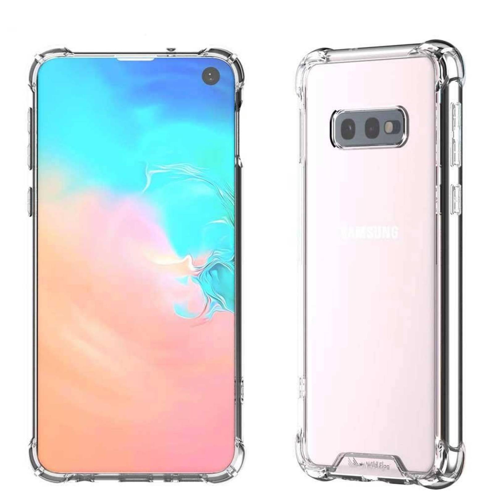 Funda WILD FLAG Fusion para Samsung S10e Transparente 