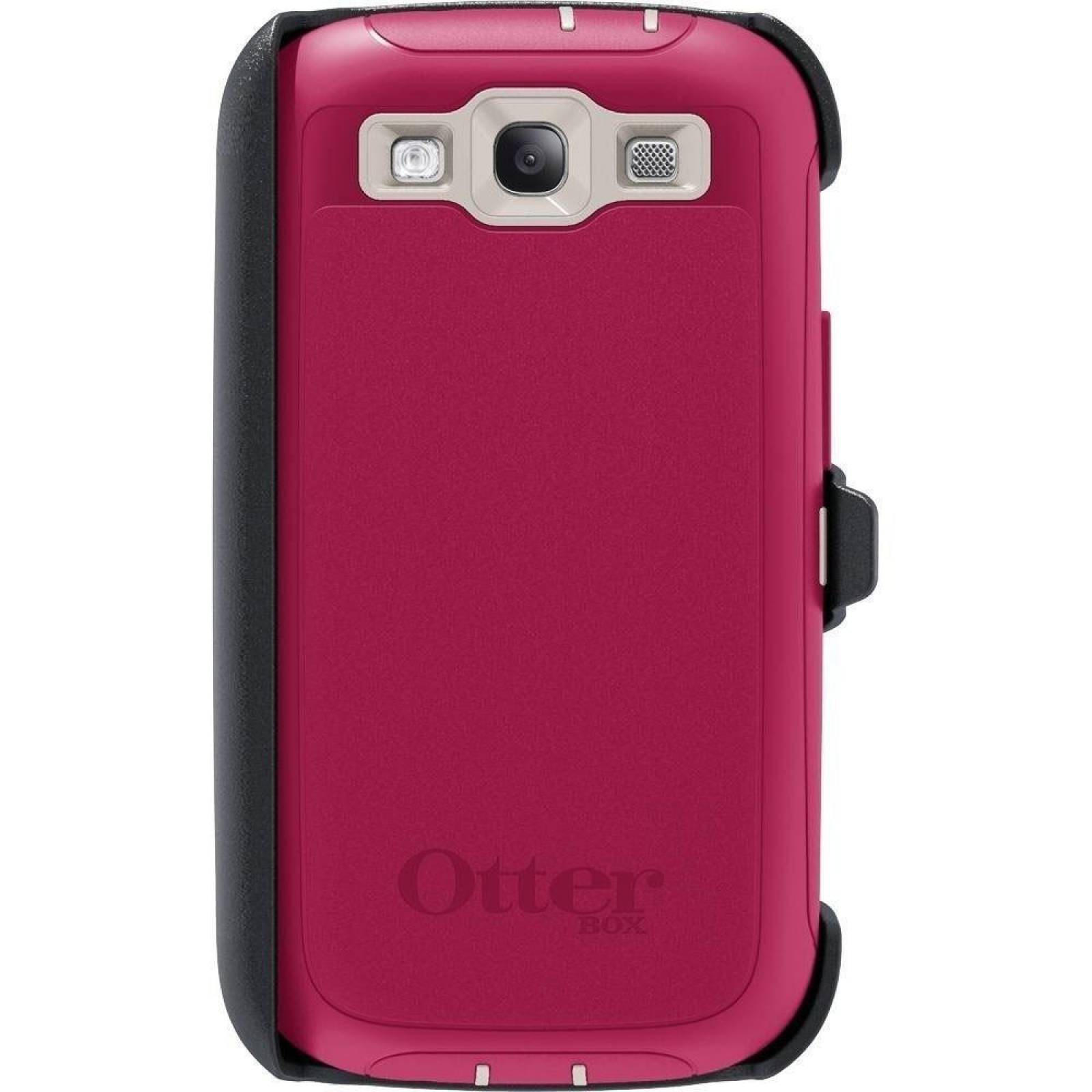 . Funda OTTERBOX Defender para Samsung S3 Rosa Gris