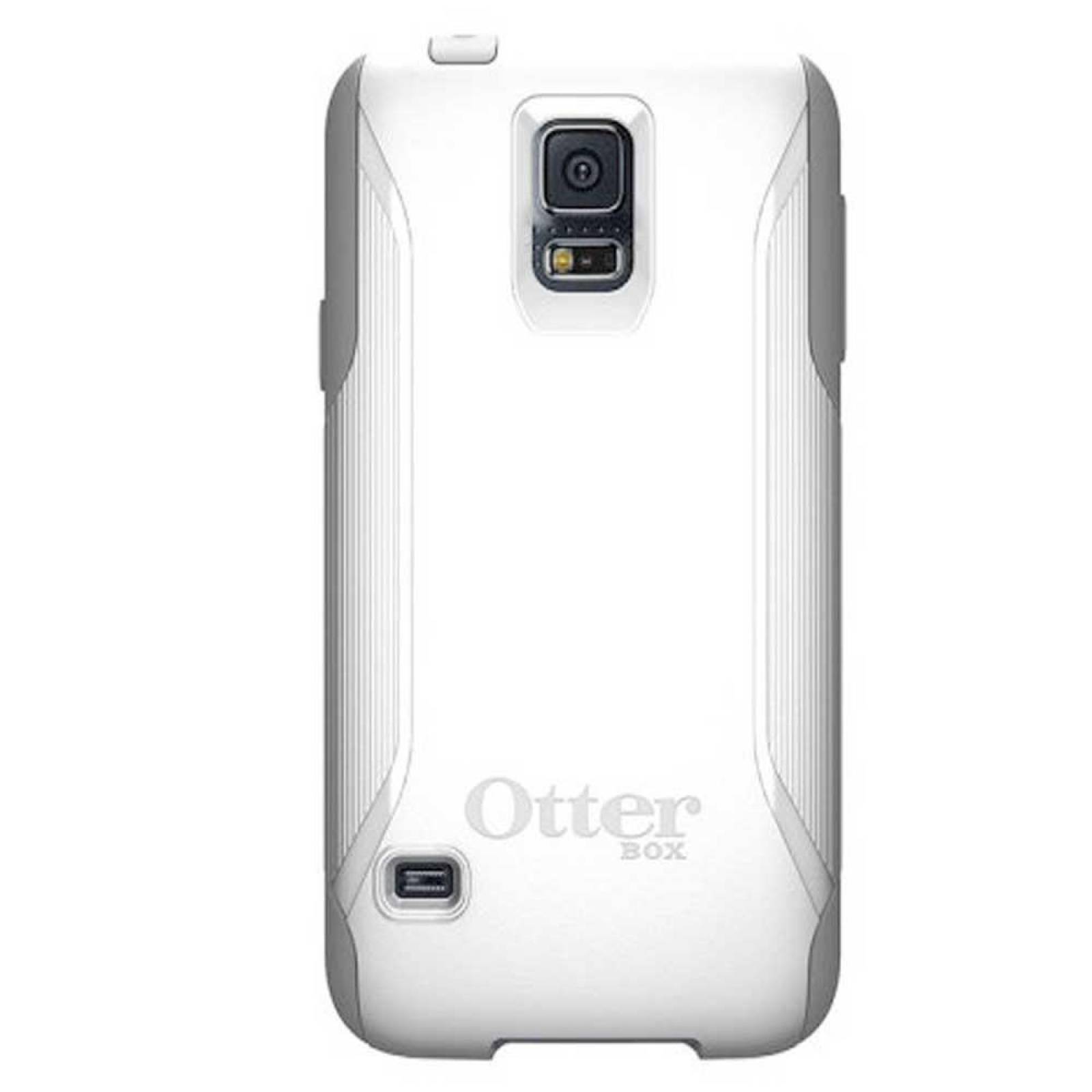 . Funda OTTERBOX Commuter para Samsung S5 Gris Blanco 