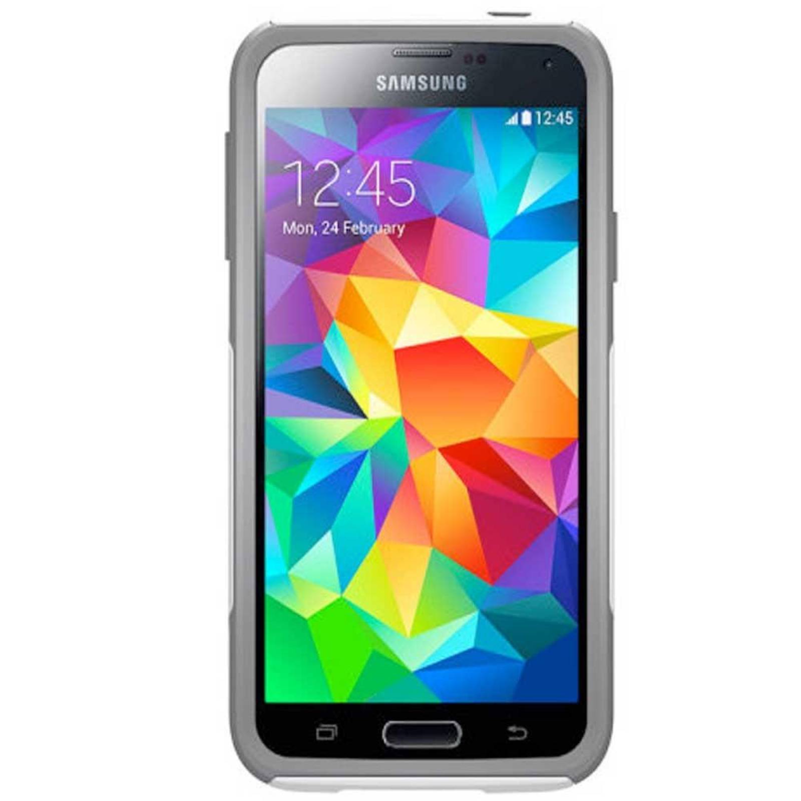 . Funda OTTERBOX Commuter para Samsung S5 Gris Blanco 