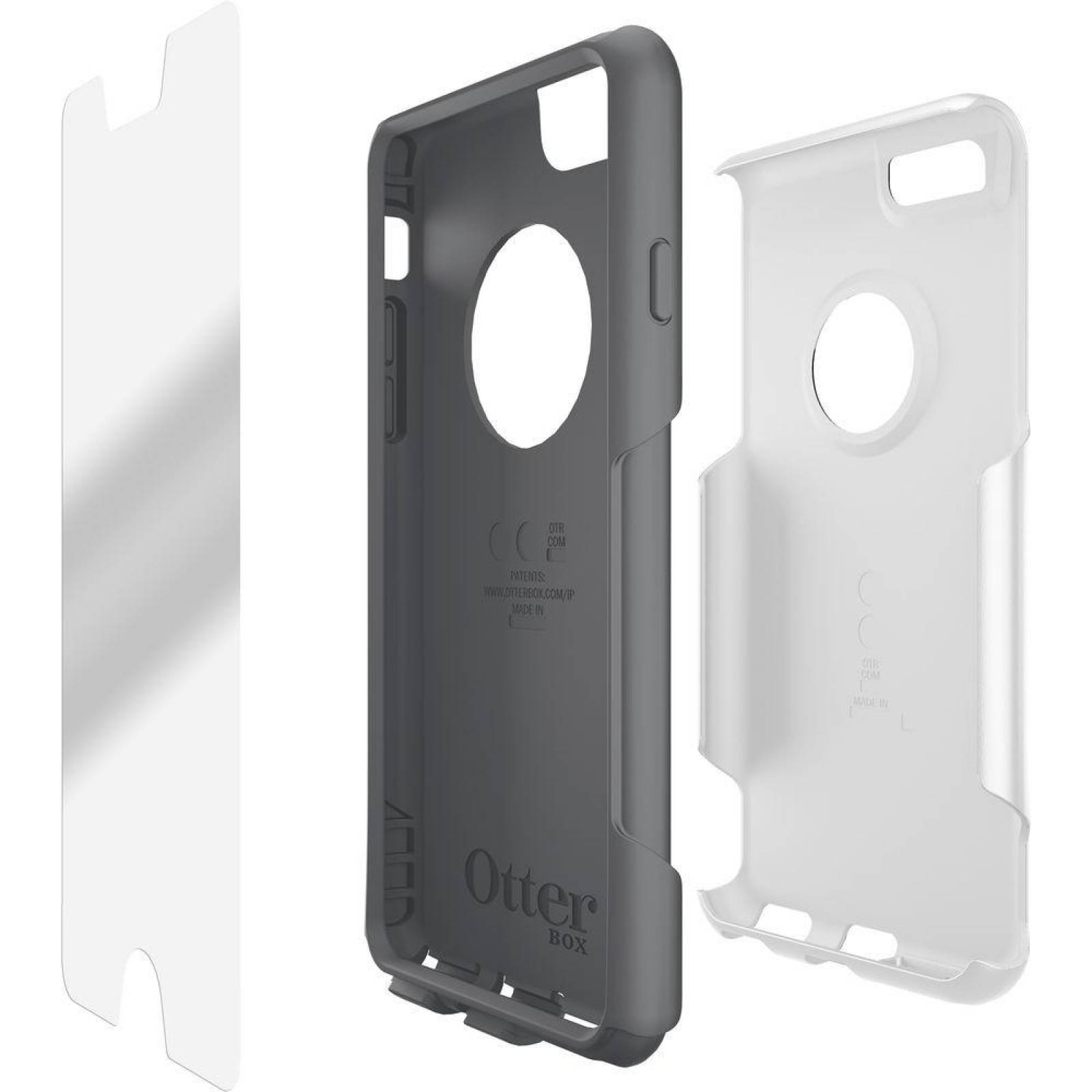 . Funda OTTERBOX Commuter para iPhone 6 PLUS Blanco Gris 