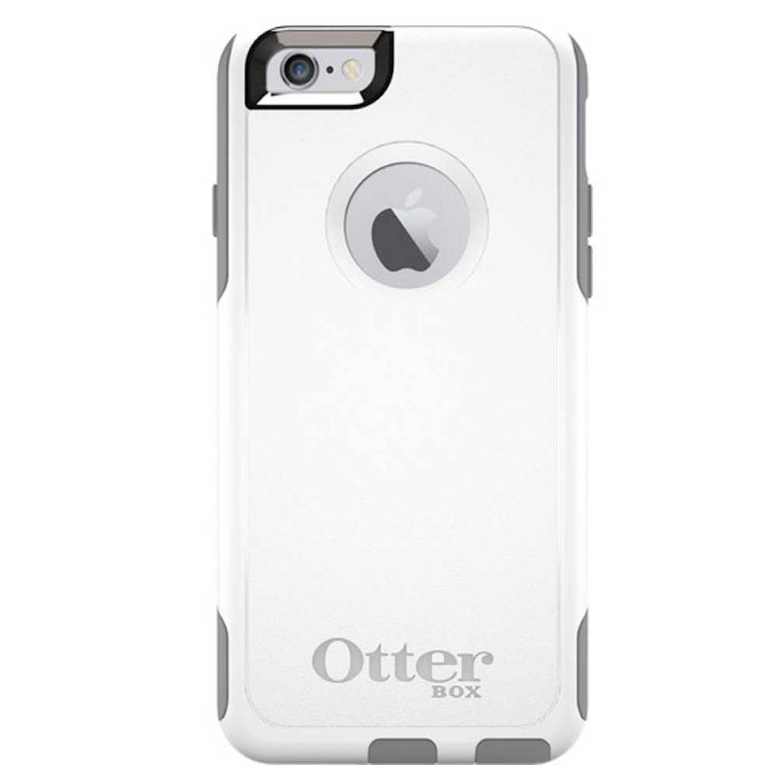 . Funda OTTERBOX Commuter para iPhone 6 PLUS Blanco Gris 