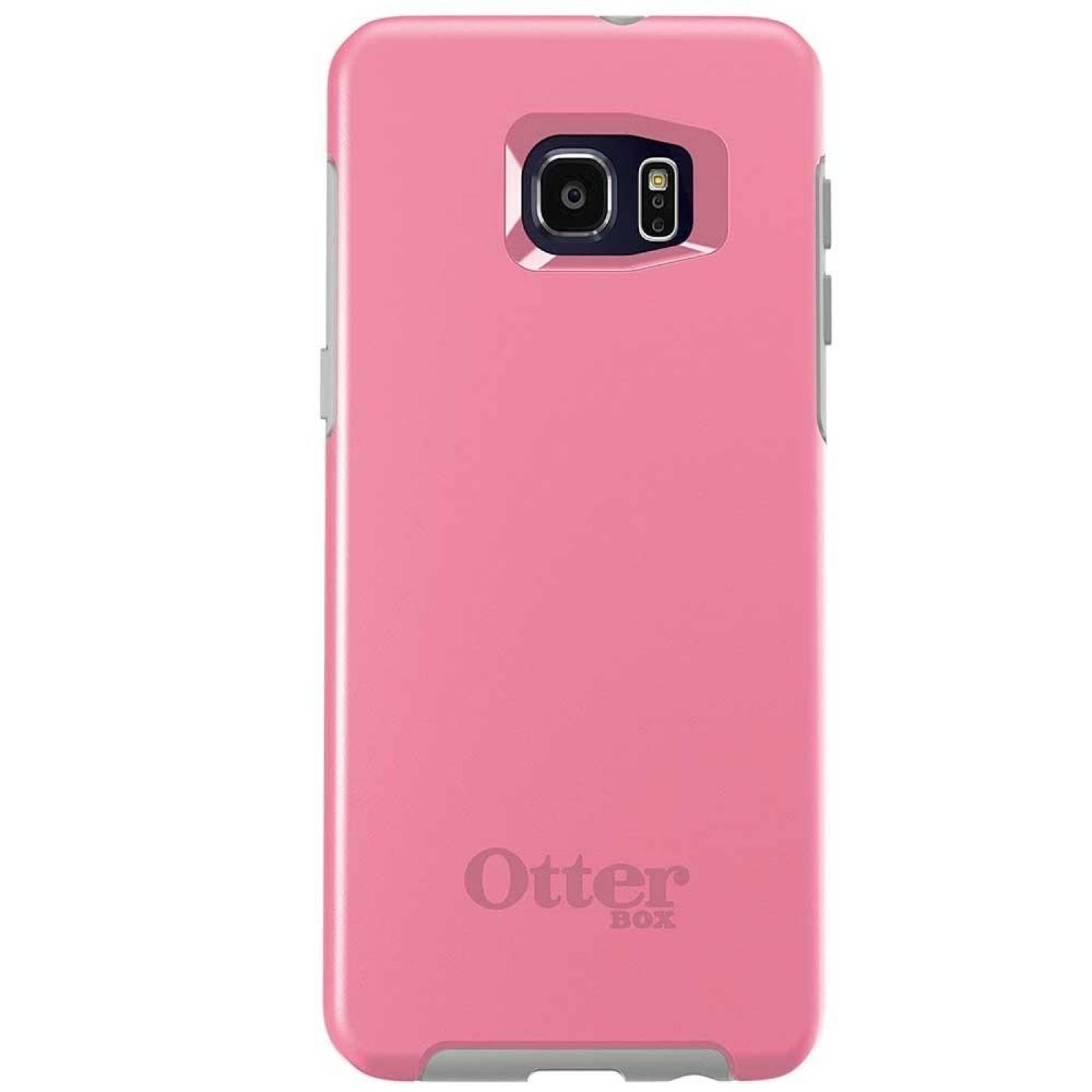 . Funda OTTERBOX Symmetry para Samsung S6 EDGE PLUS Rosa