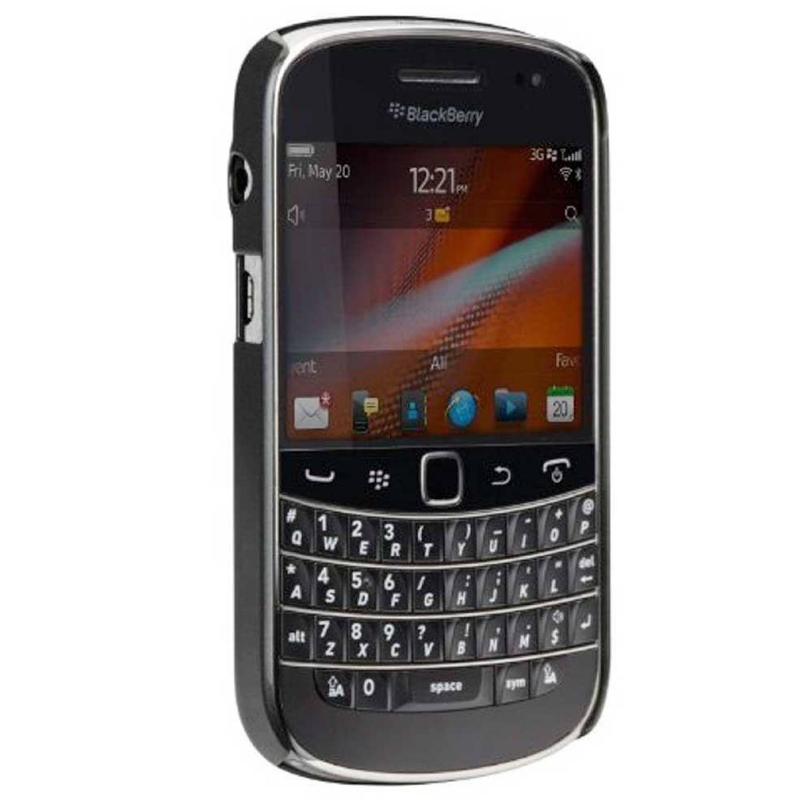 . Funda Protector CASE MATE para Blackberry 9900 9930 Bold Barely There color Aluminio 