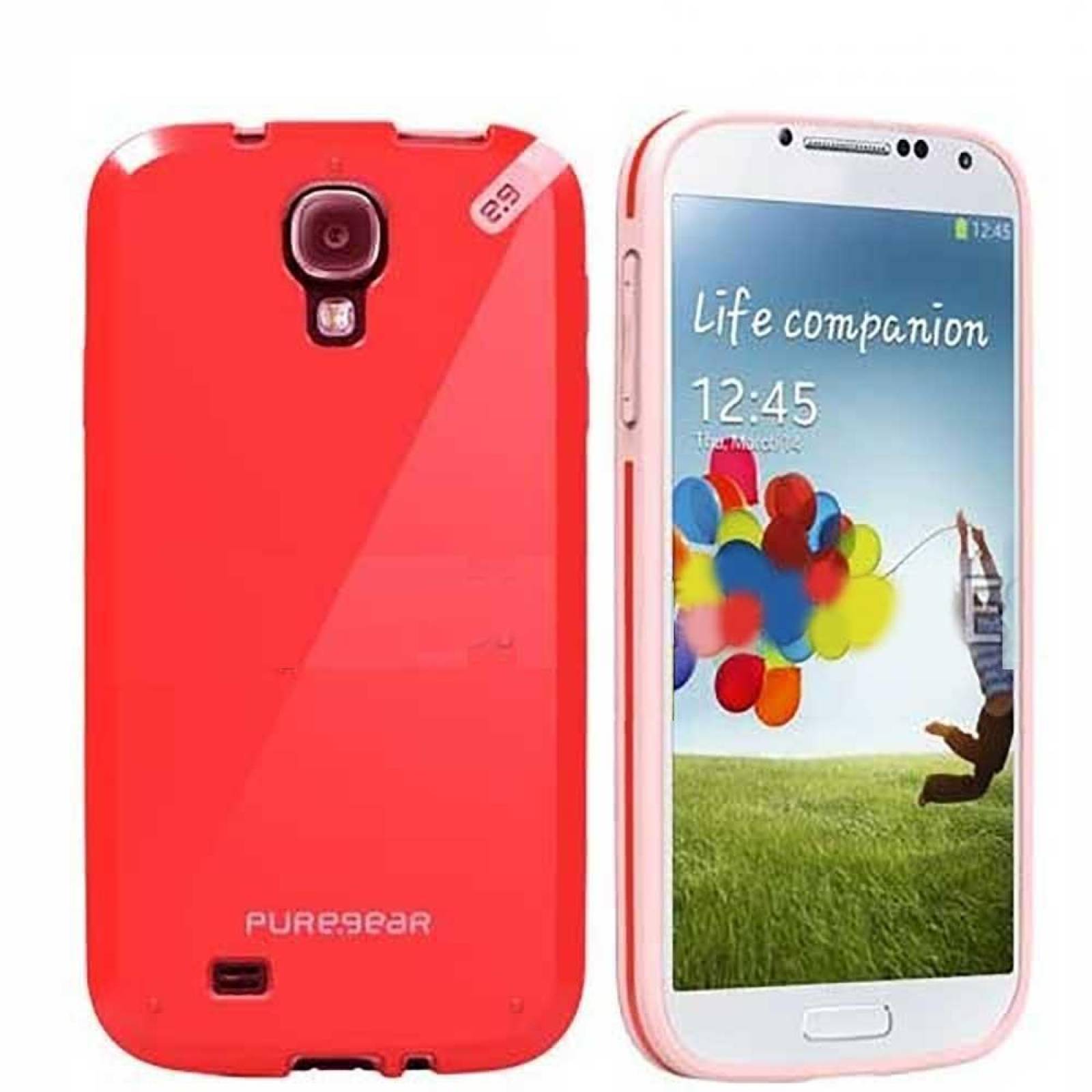 . Funda PUREGEAR Slimshell para Samsung S4 Rosa Fresa 