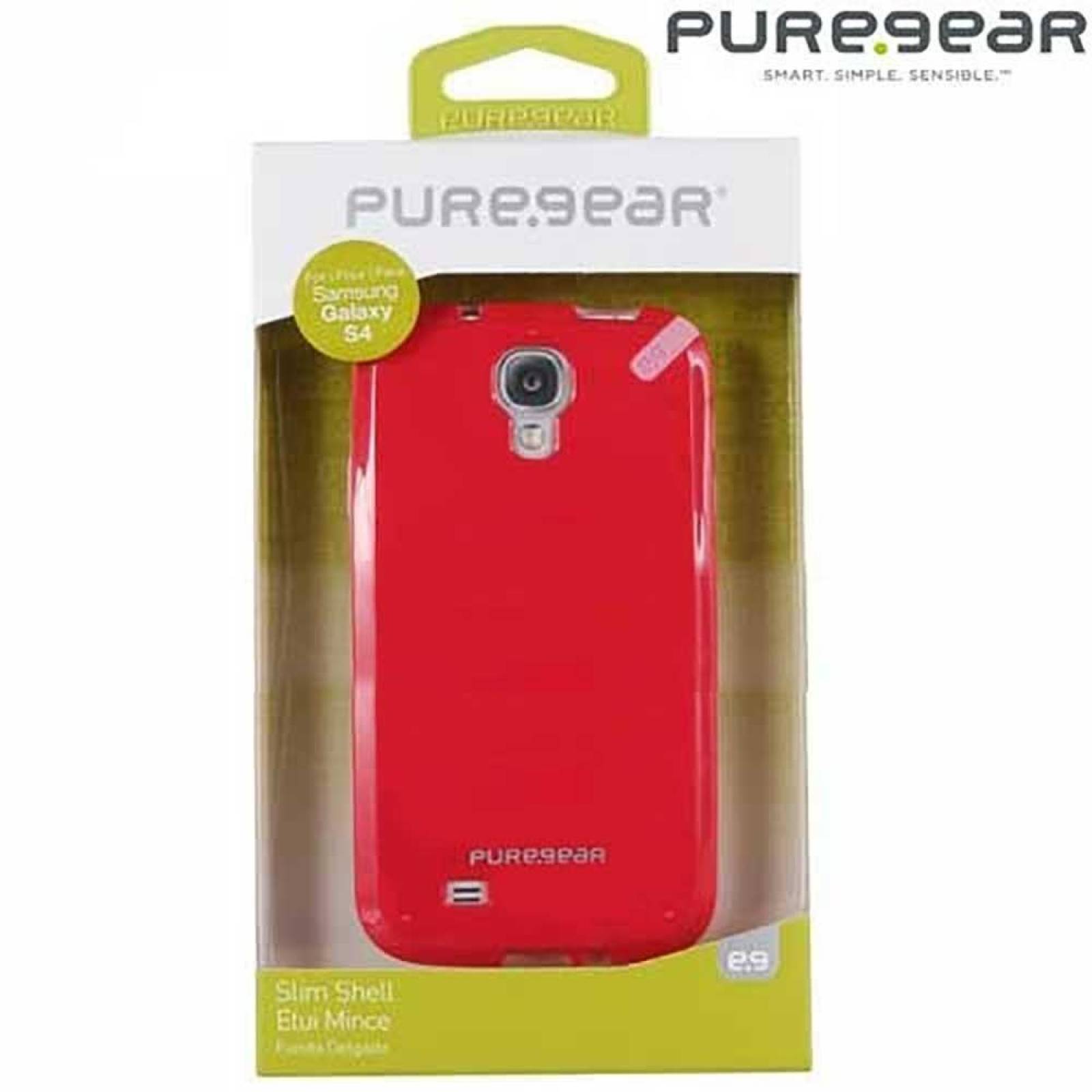 . Funda PUREGEAR Slimshell para Samsung S4 Rosa Fresa 