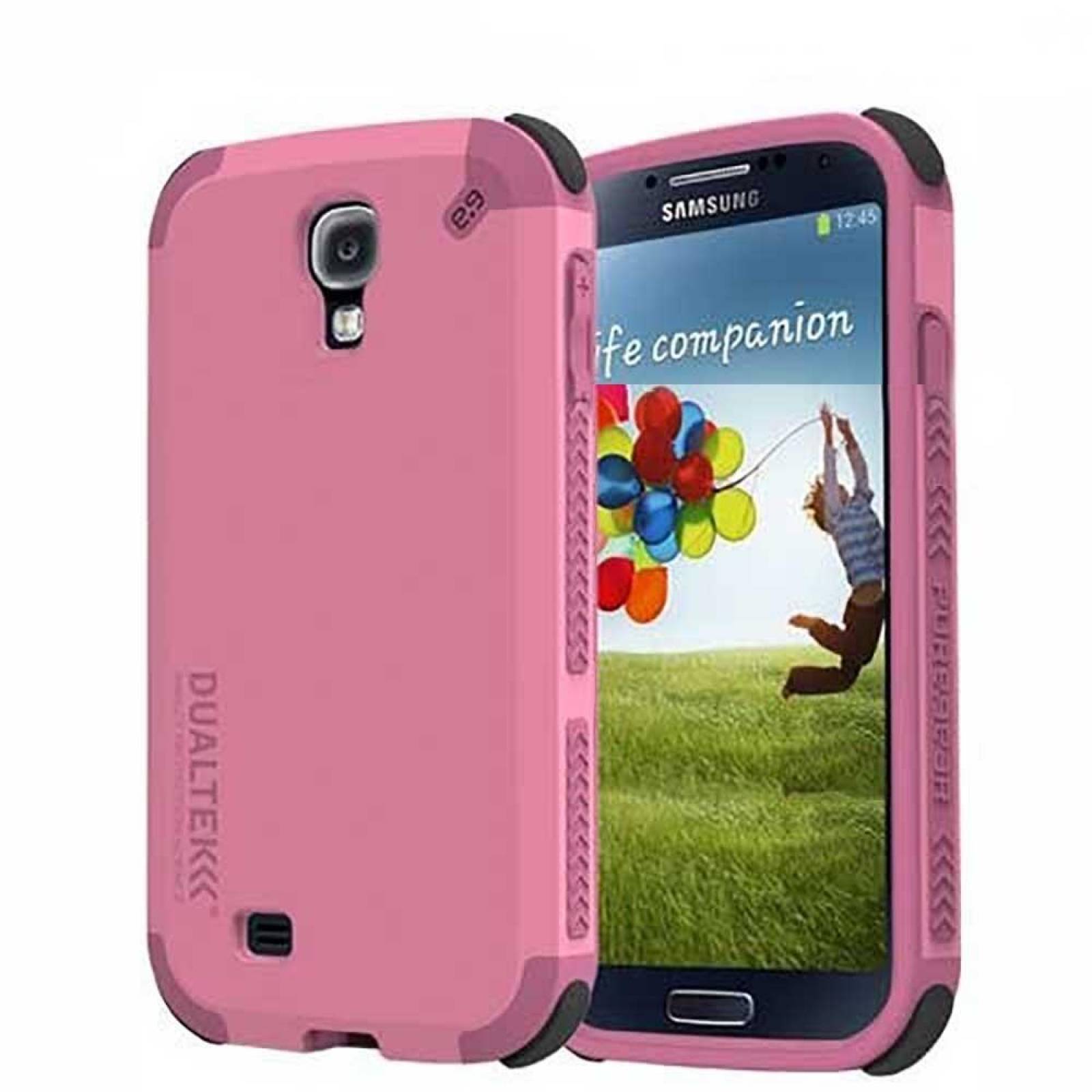 Funda PUREGEAR Dualtek para Samsung S4 Rosa 