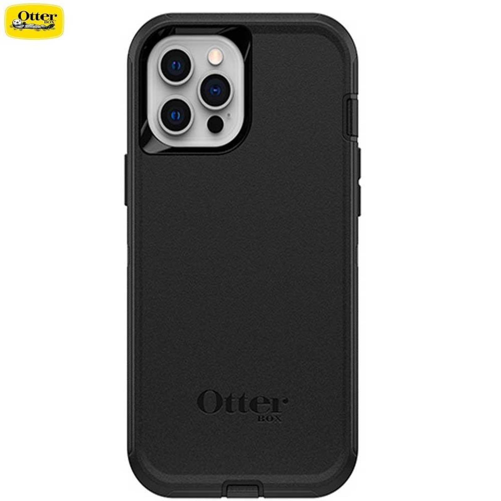 . Funda OTTERBOX Defender para iPhone 12 PRO MAX - Negro 