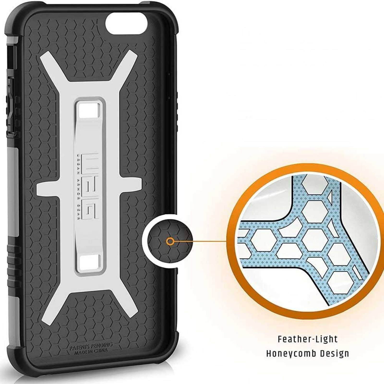 . Funda UAG para iPhone 6 PLUS Blanco Protector de uso Rudo 