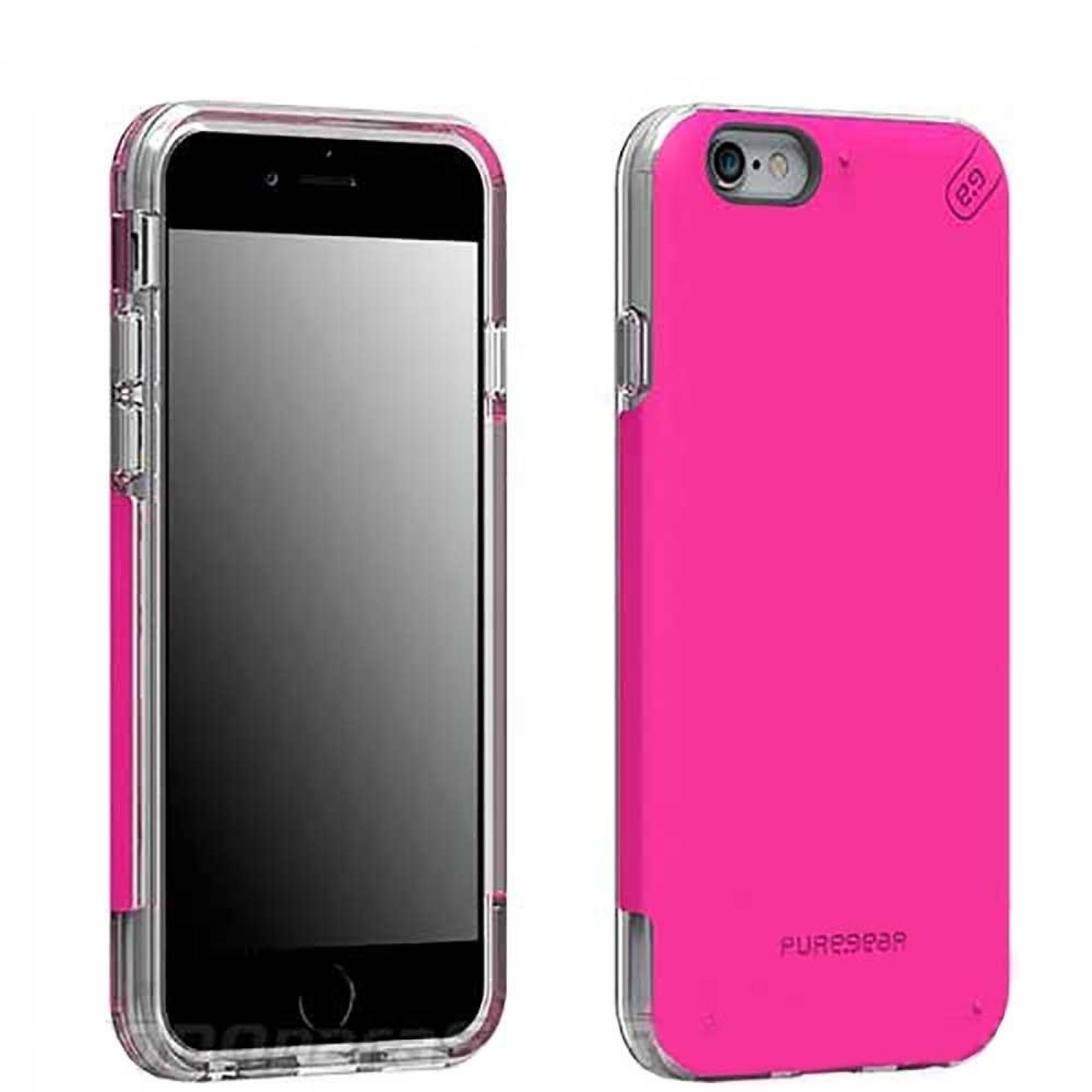 Funda PUREGEAR Dualtek Pro para iPhone 6 y 6s Rosa 