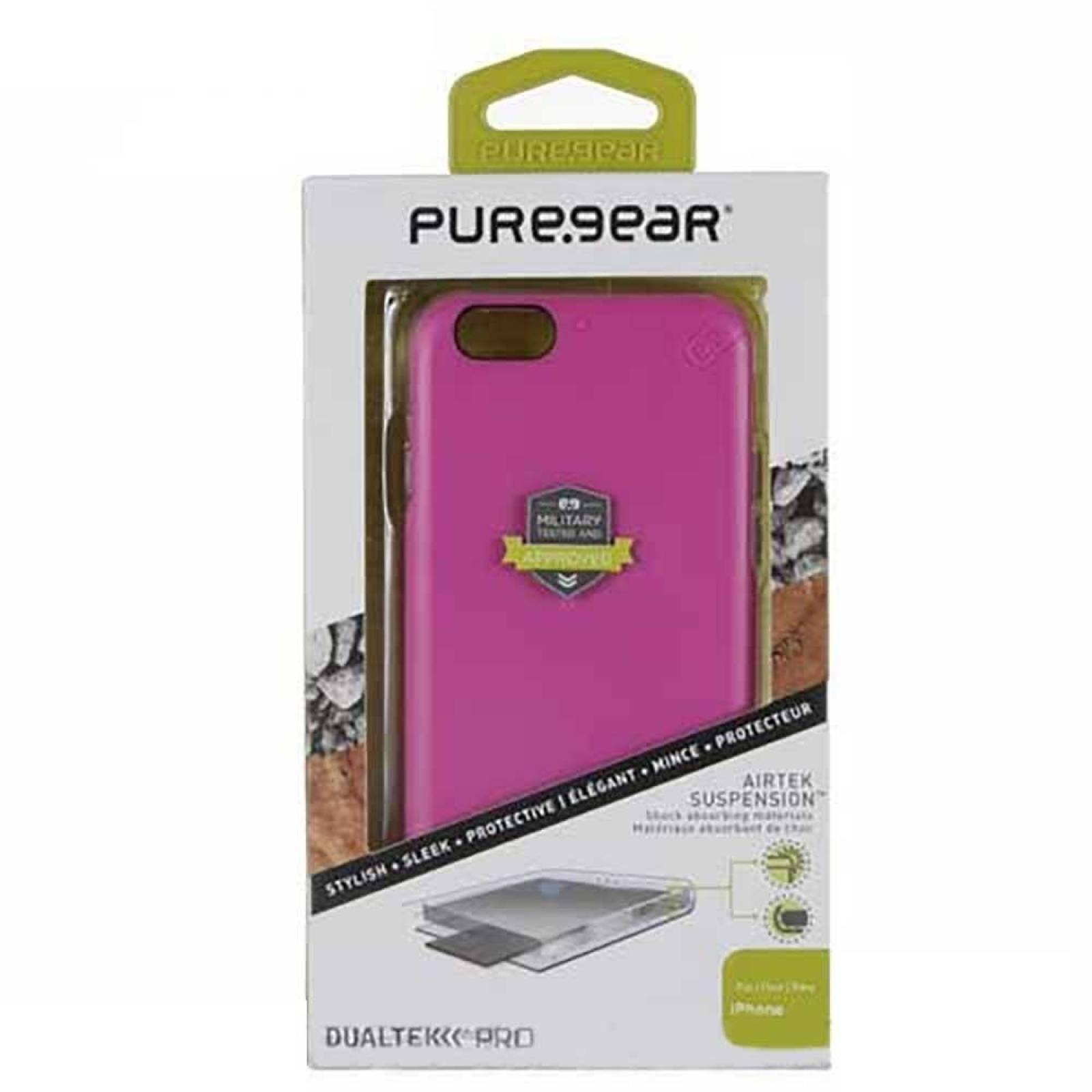 Funda PUREGEAR Dualtek Pro para iPhone 6 y 6s Rosa 