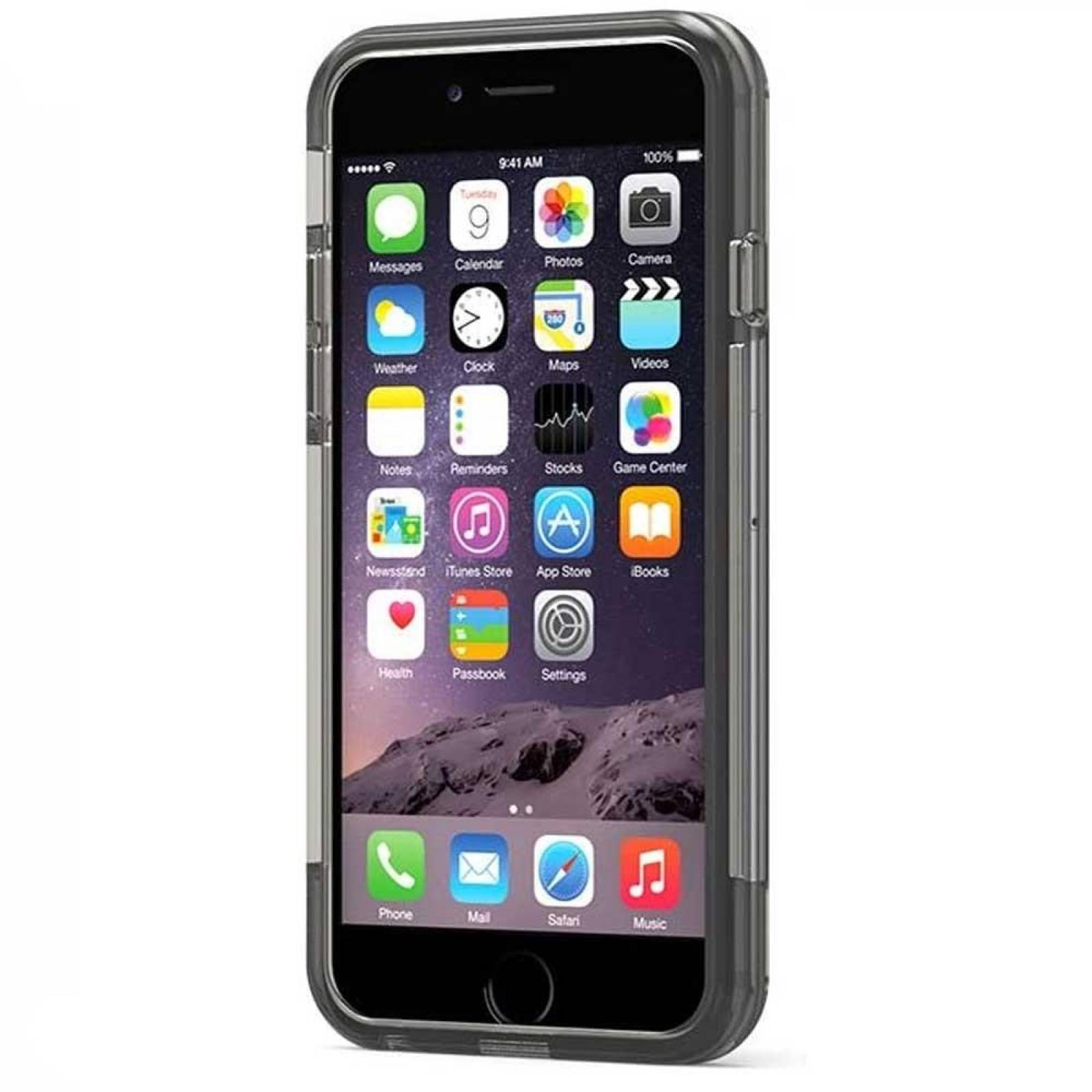 . Funda PUREGEAR Slimshell Pro para iPhone 6 PLUS Transp Gris 