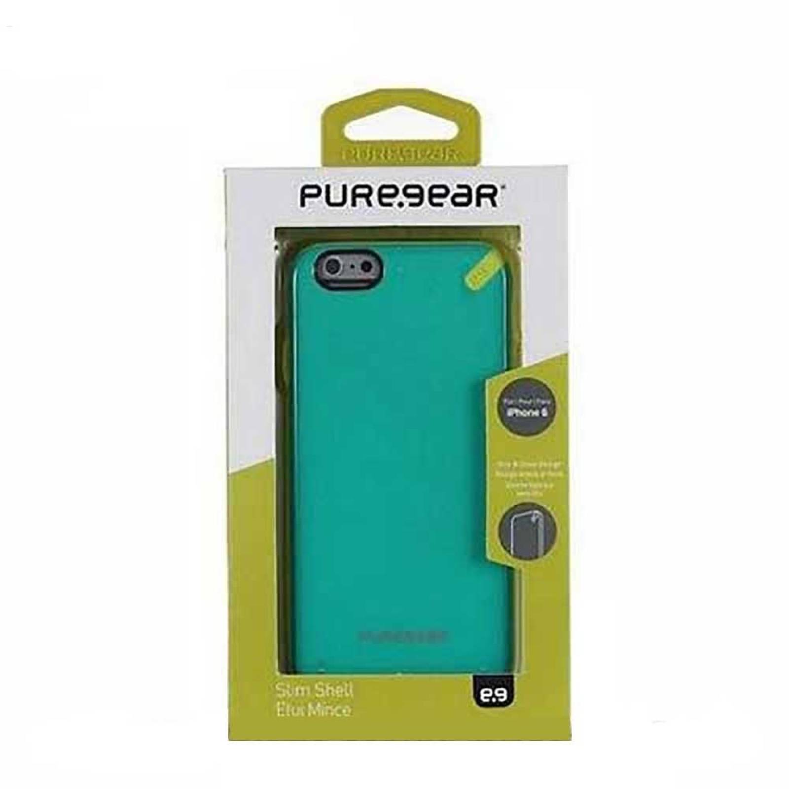 . Funda PUREGEAR Slimshell para iPhone 6 y 6s Verde 