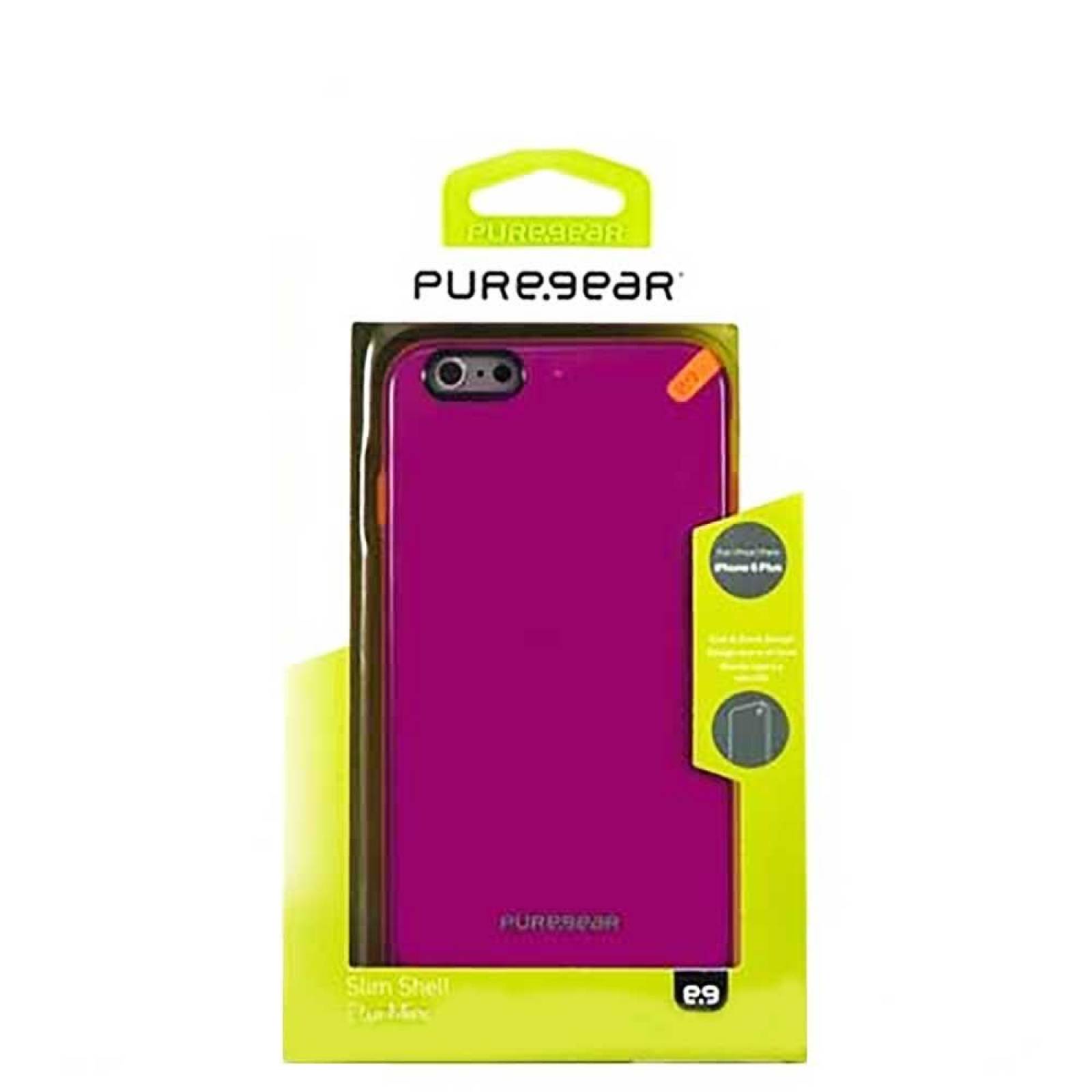 . Funda PUREGEAR Slimshell para iPhone 6 PLUS Rosa 