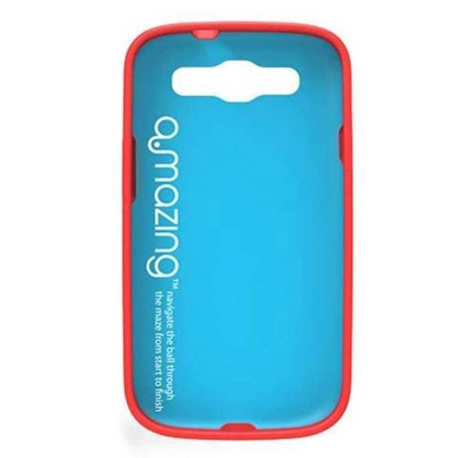 . Funda PUREGEAR para Samsung S3 juego Laberinto Rojo Azul
