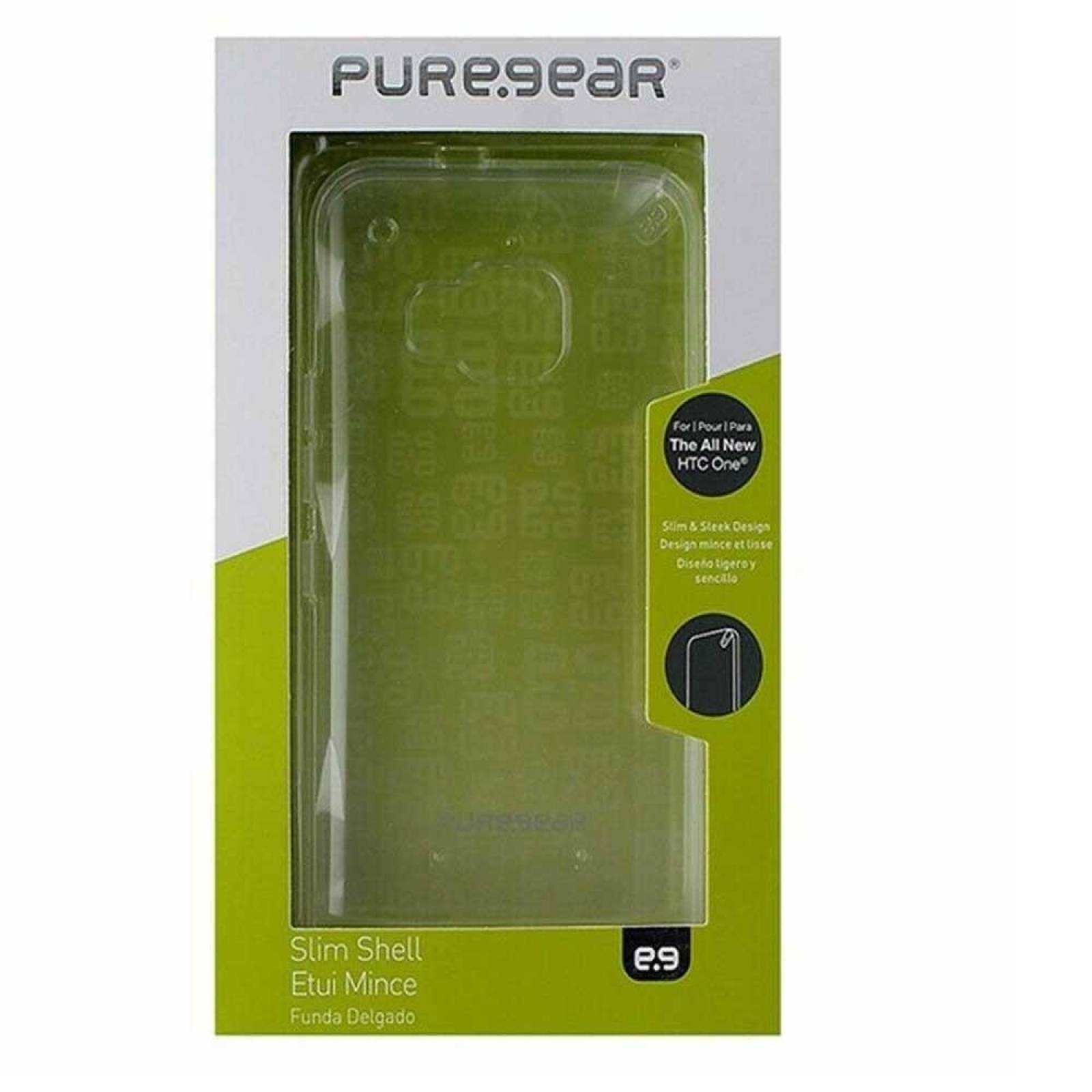 . Funda Puregear Slimshell para HTC One M9 Transparente 