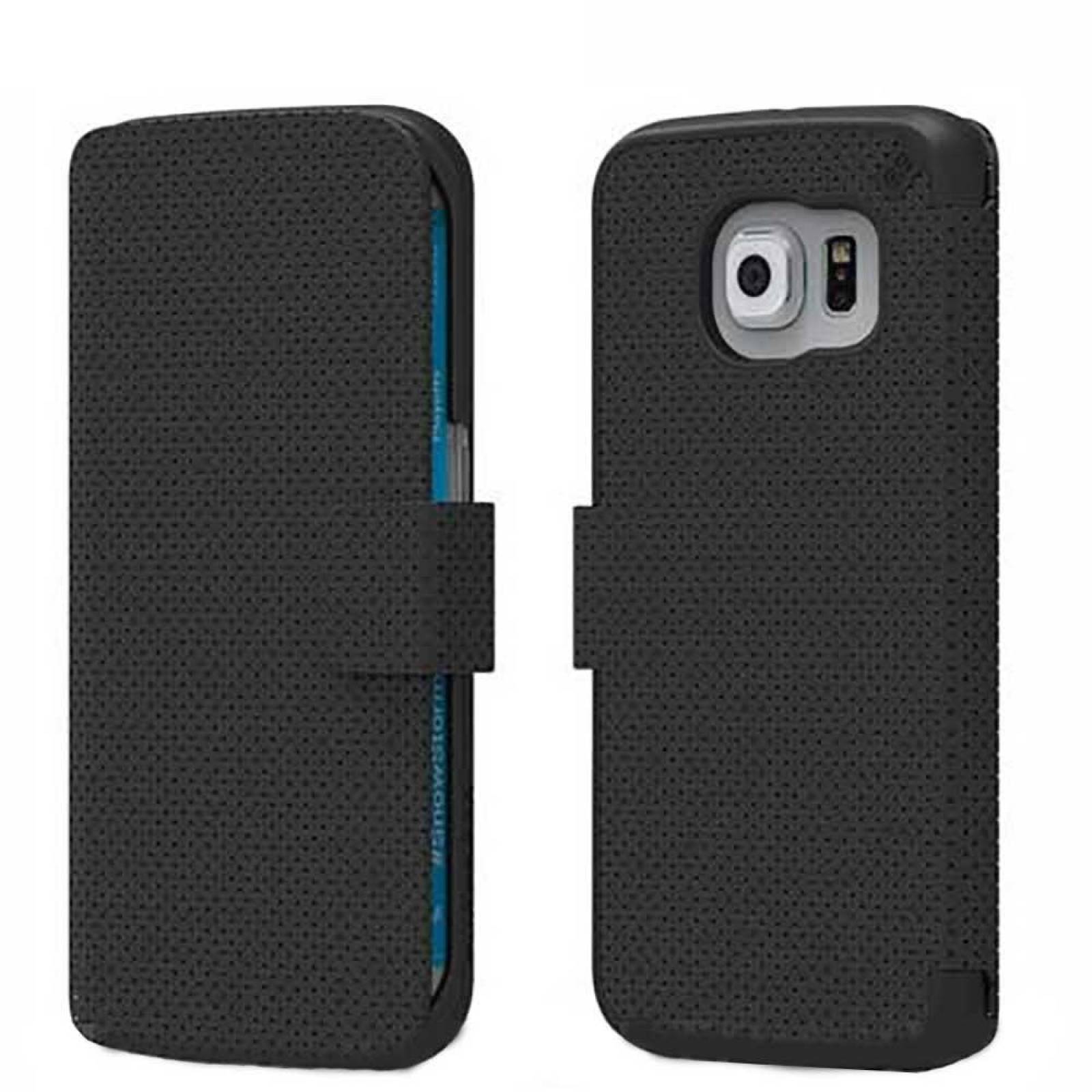. Funda PUREGEAR Folio Case para Samsung S6 Edge Negro 