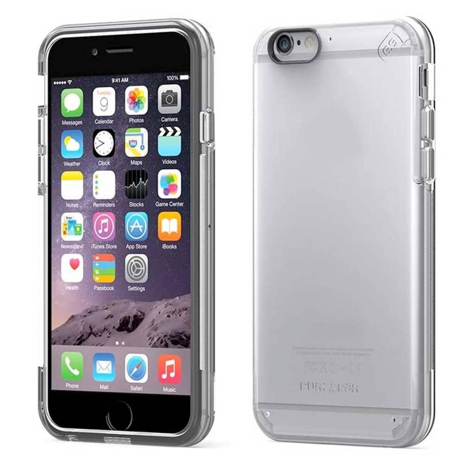. Funda PUREGEAR Slimshell Pro para iPhone 6 PLUS Transparente 